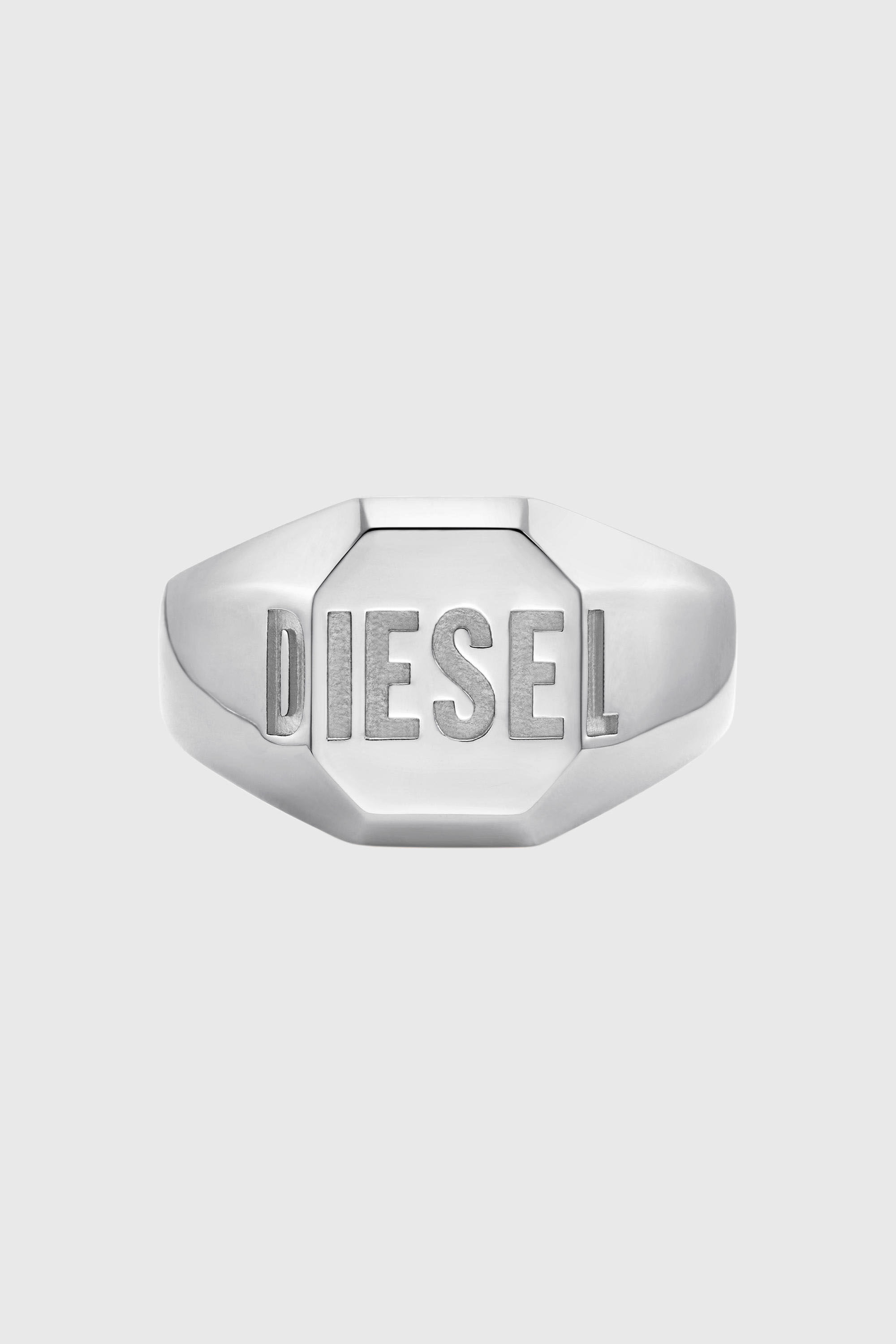 Diesel - DX1743040, Anillo sello de acero inoxidable Unisex in Plateado - 3