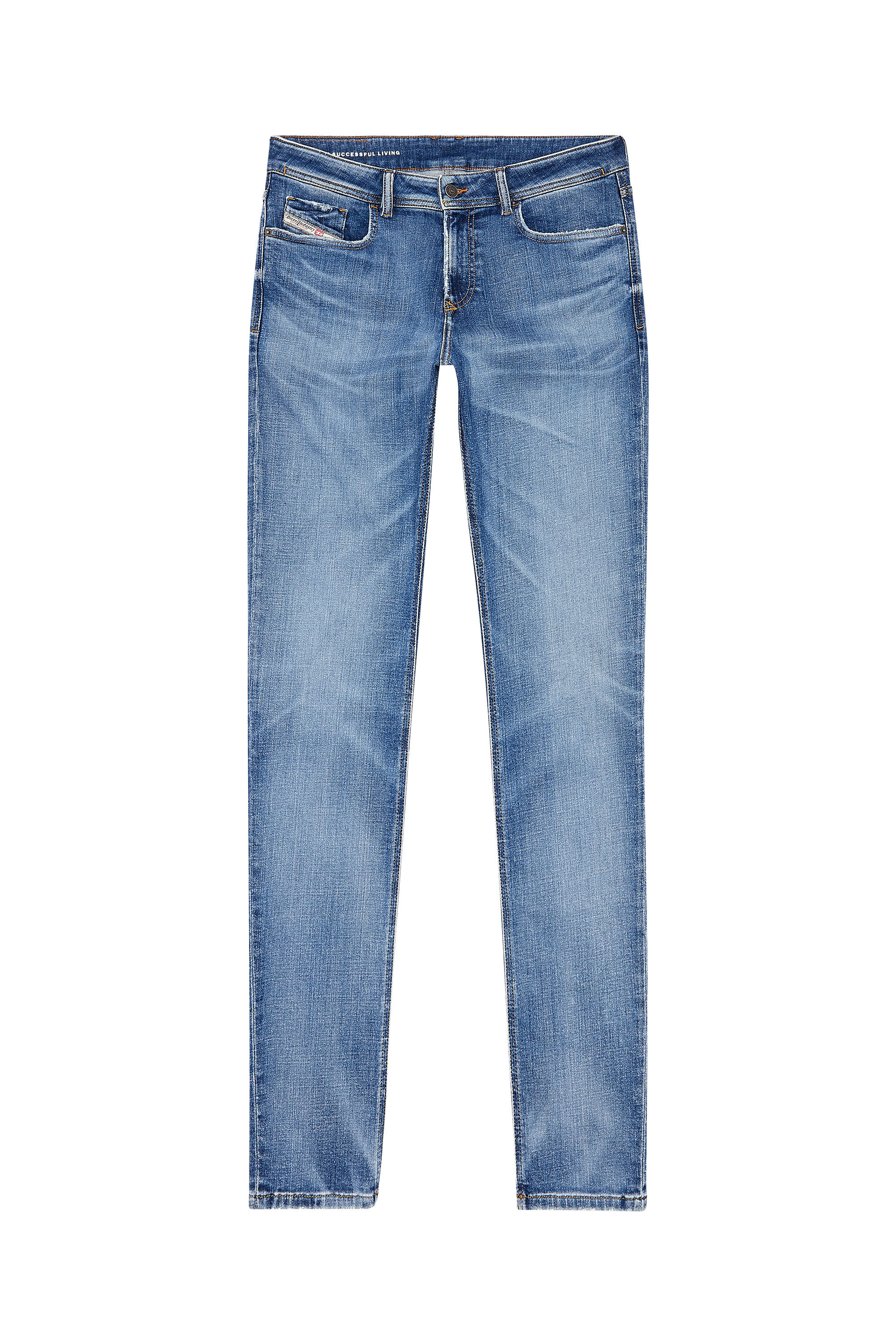 Diesel - Skinny Jeans 1979 Sleenker 09H68, Azul medio - Image 2