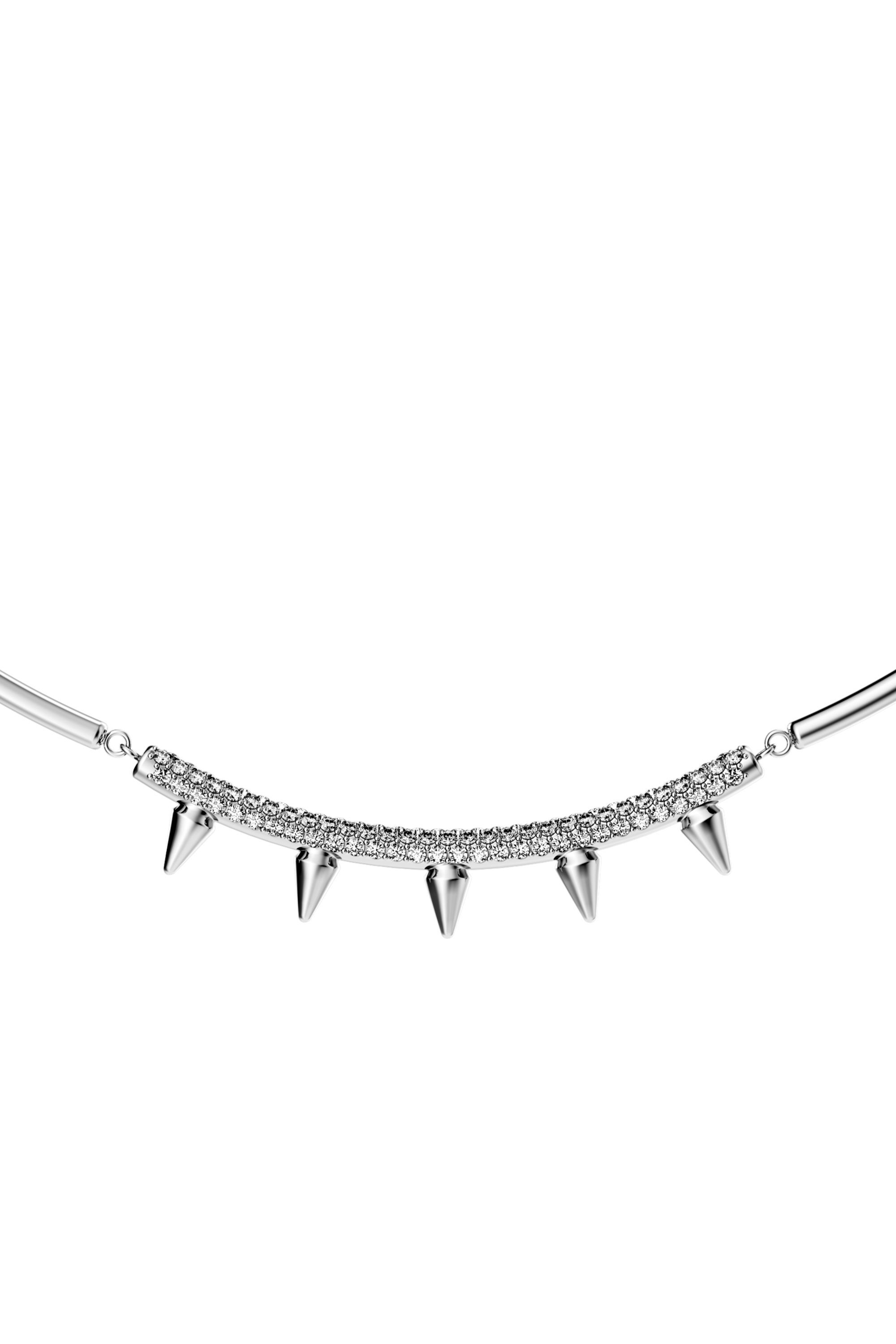 Diesel - DX1724040, Collar de cadena de acero inoxidable Unisex in Plateado - 2