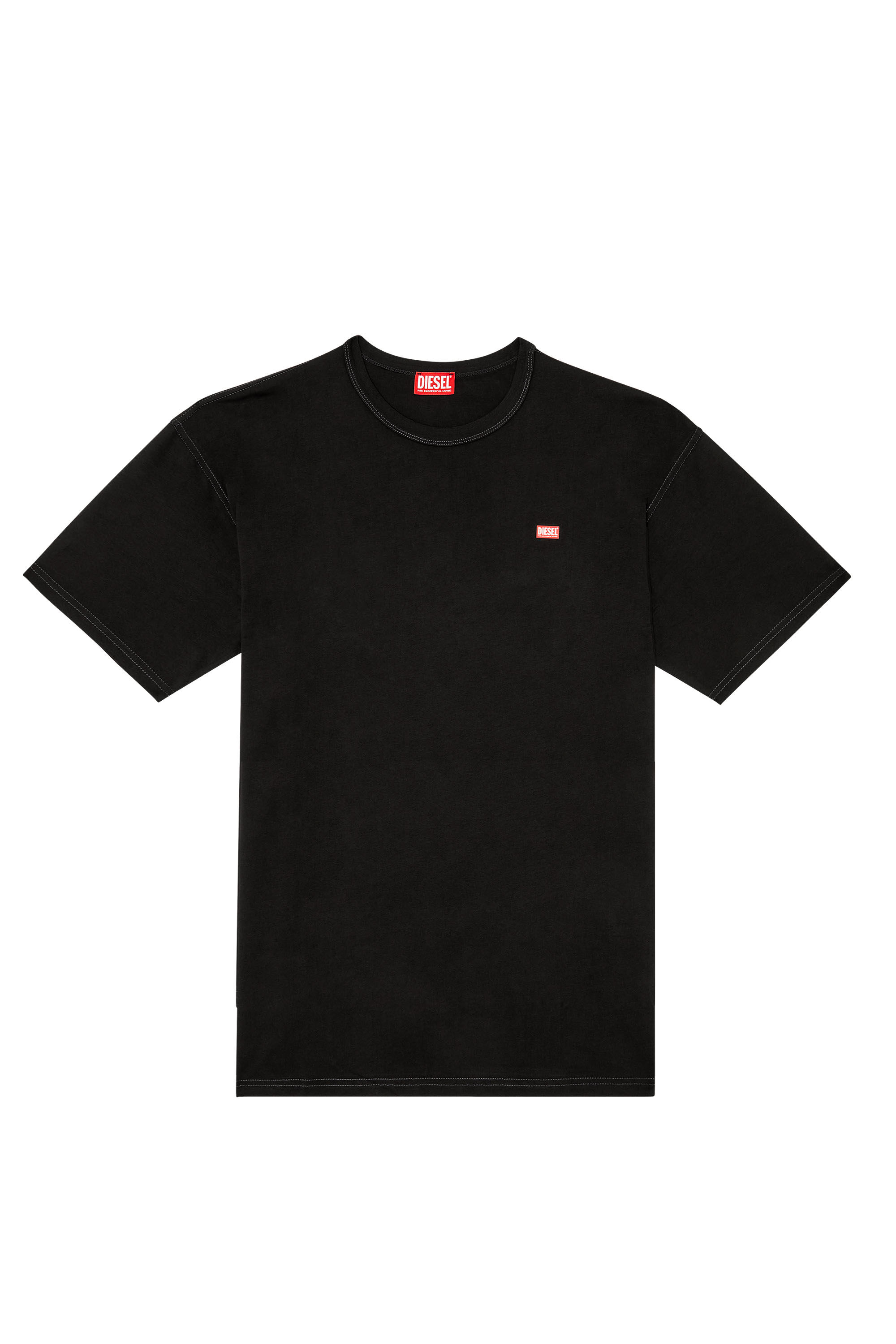 Diesel - T-BOXT-R30, Camiseta con logotipo pequeño Hombre in Negro - 2