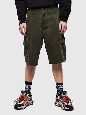 D-KRETT-SHORT JOGGJEANS, Verde Militar - Shorts