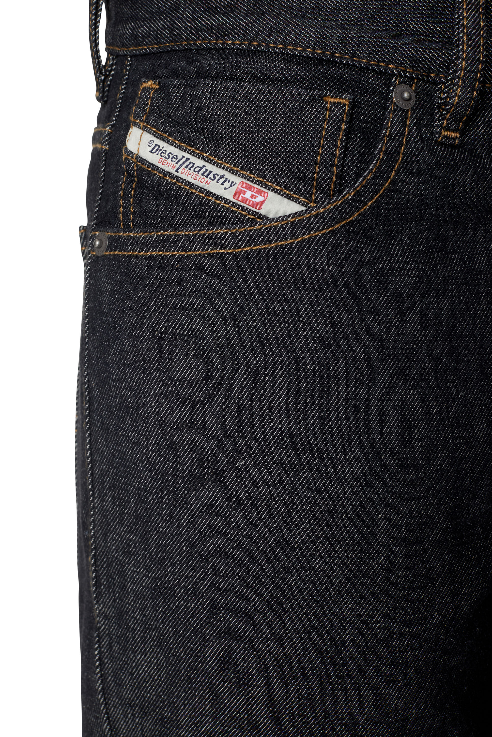 Diesel - 1995 Z9C34 Straight Jeans, Negro/Gris oscuro - Image 6