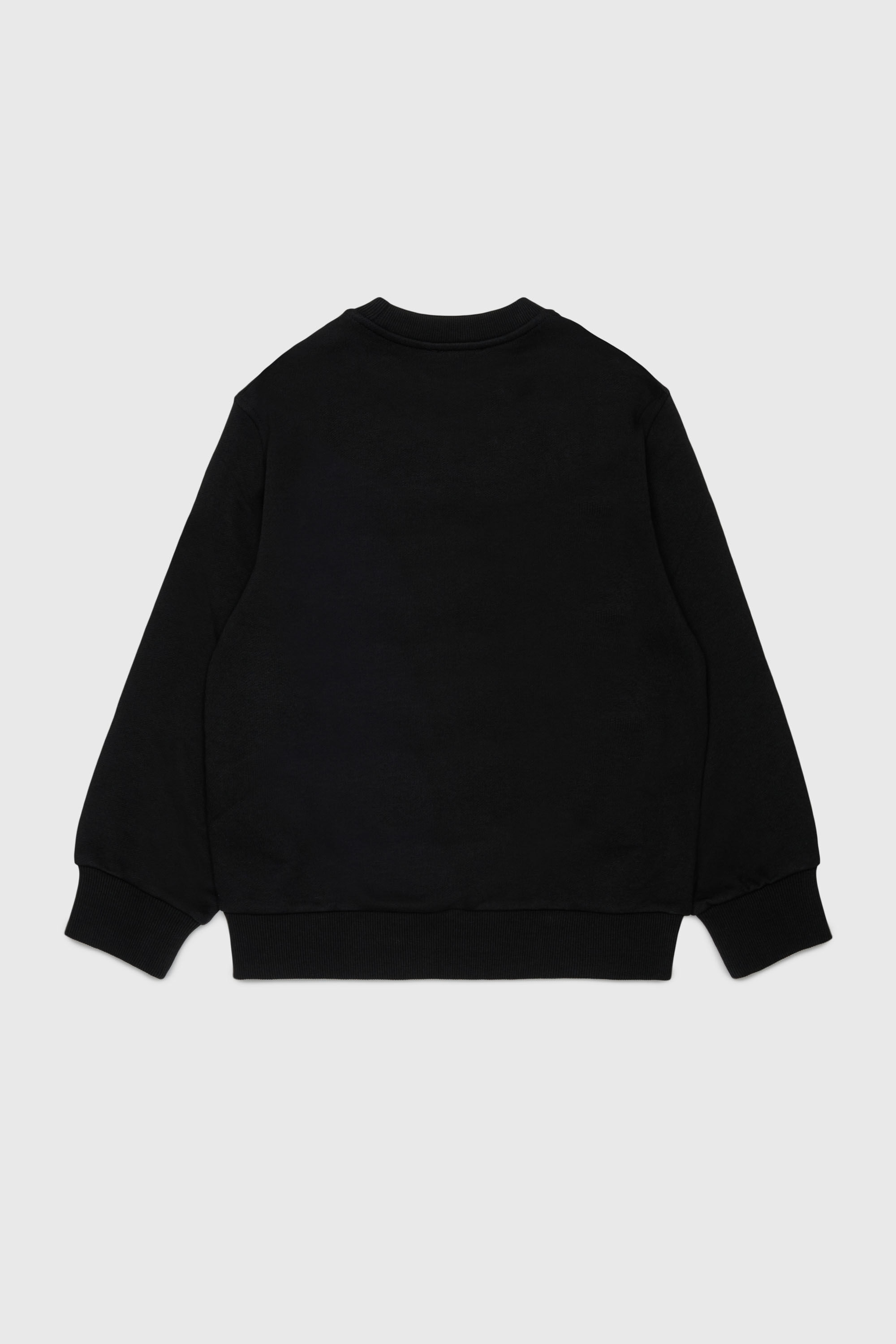 Diesel - SCRAP OVER, Sudadera con estampado gr&aacute;fico Oval D Hombre in Negro - 2