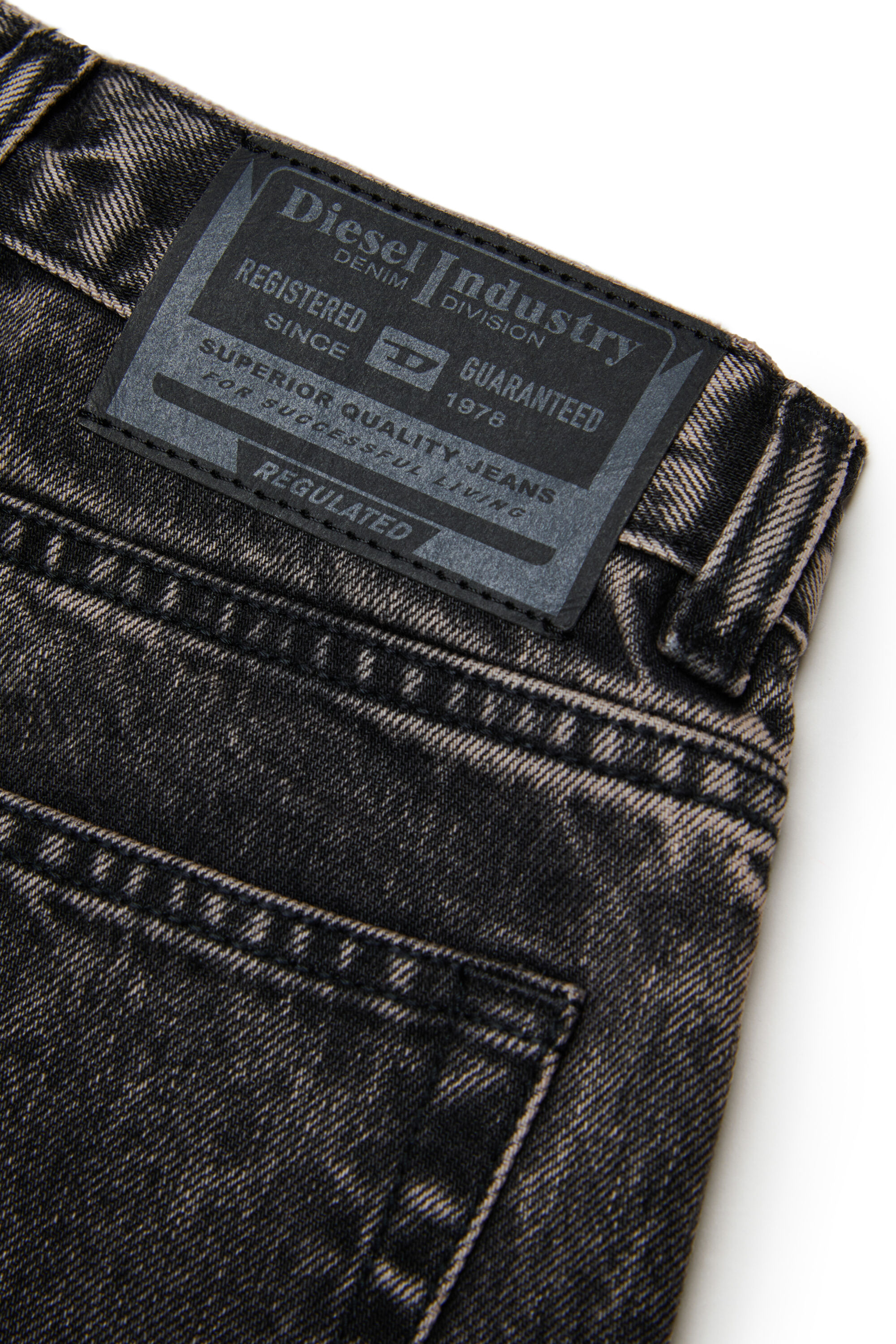 Diesel - D-MILTY-J Mujer, Negro/Gris oscuro - 4