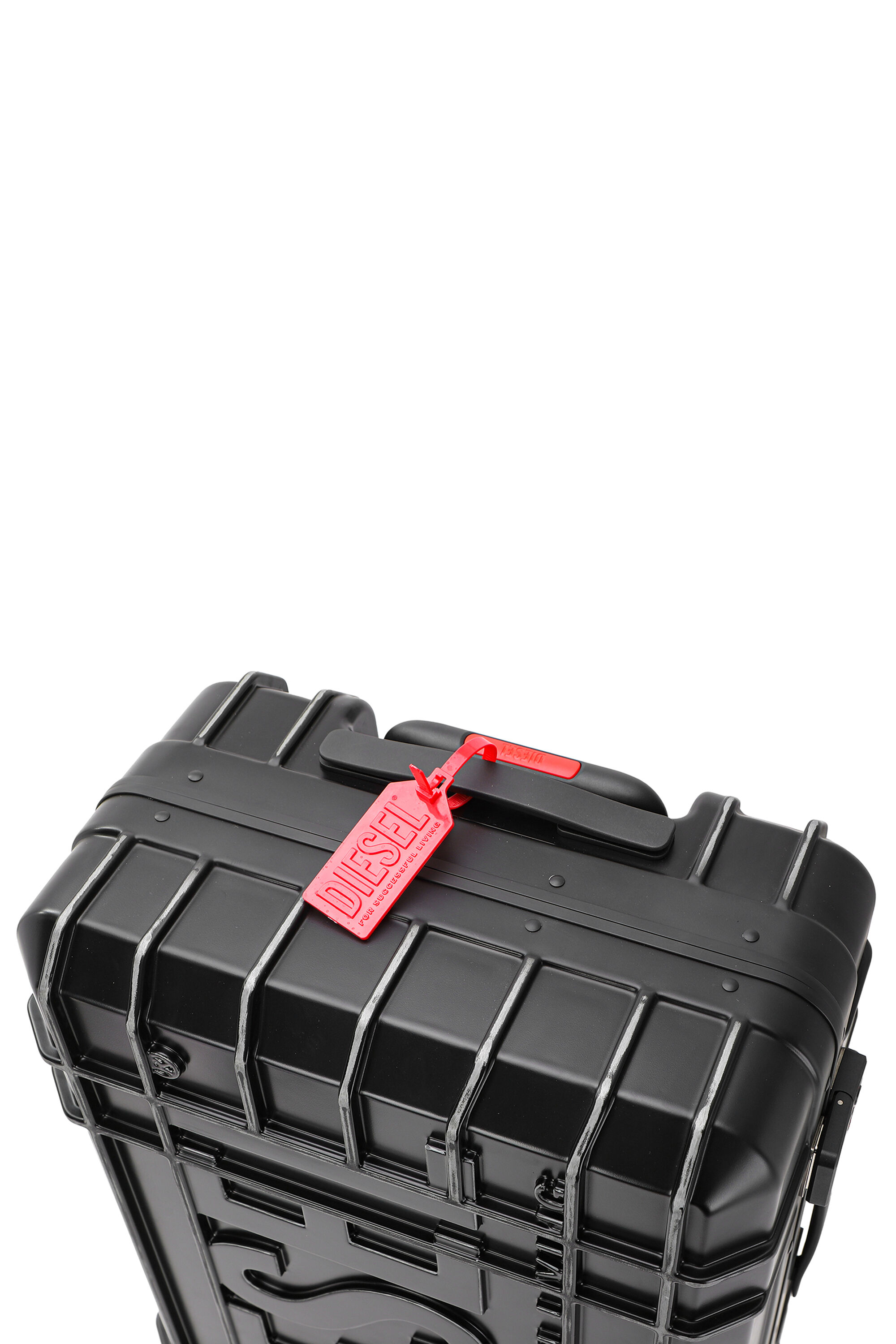 Diesel - DIESEL PC STRONG IMAGE TROLLEY- DSL003, Maleta de mano robusta 24" Unisex in Negro - 6