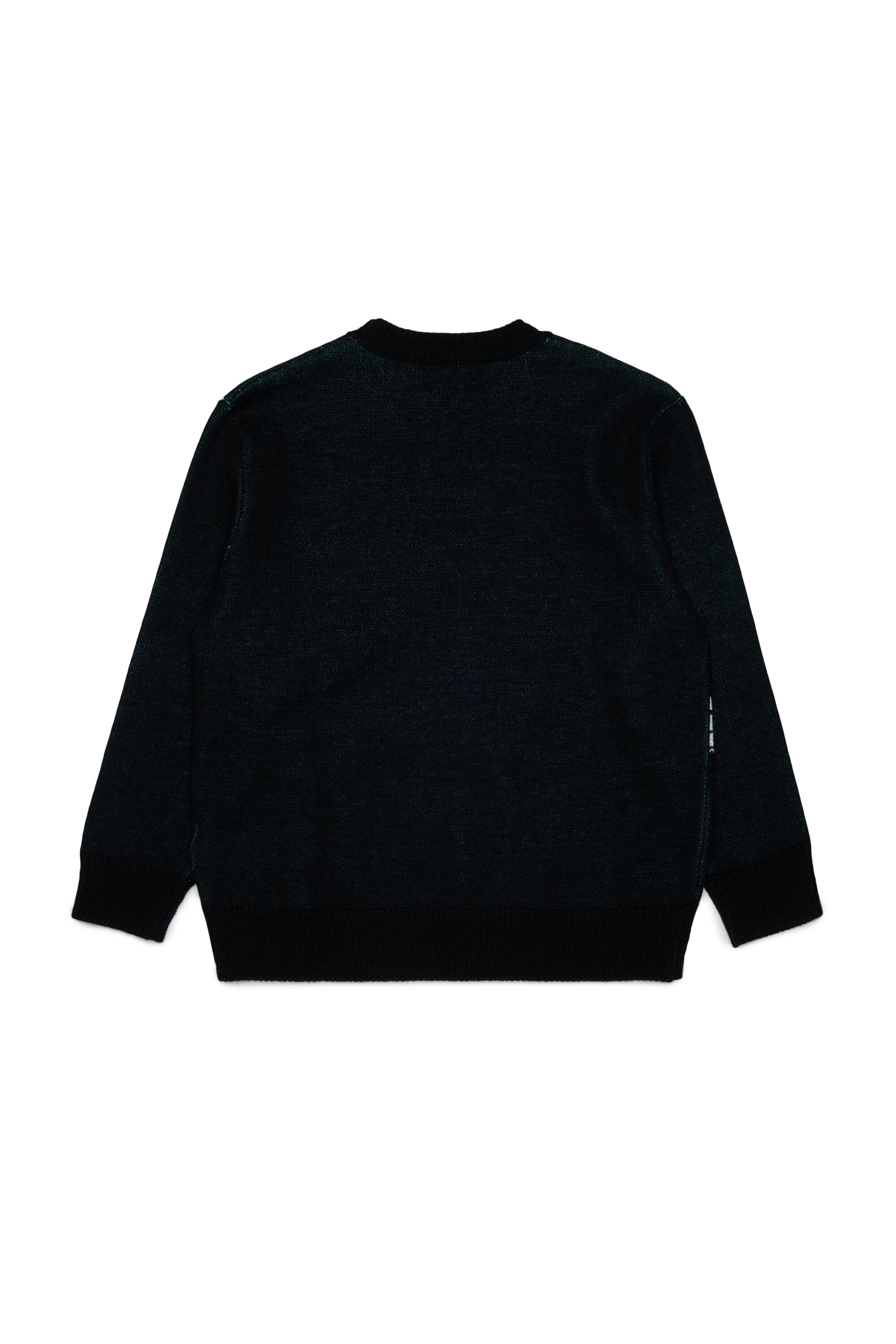 Diesel - KHILES OVER, Jersey de mezcla de lana con motivo de monta&ntilde;a Unisex in Negro - 2