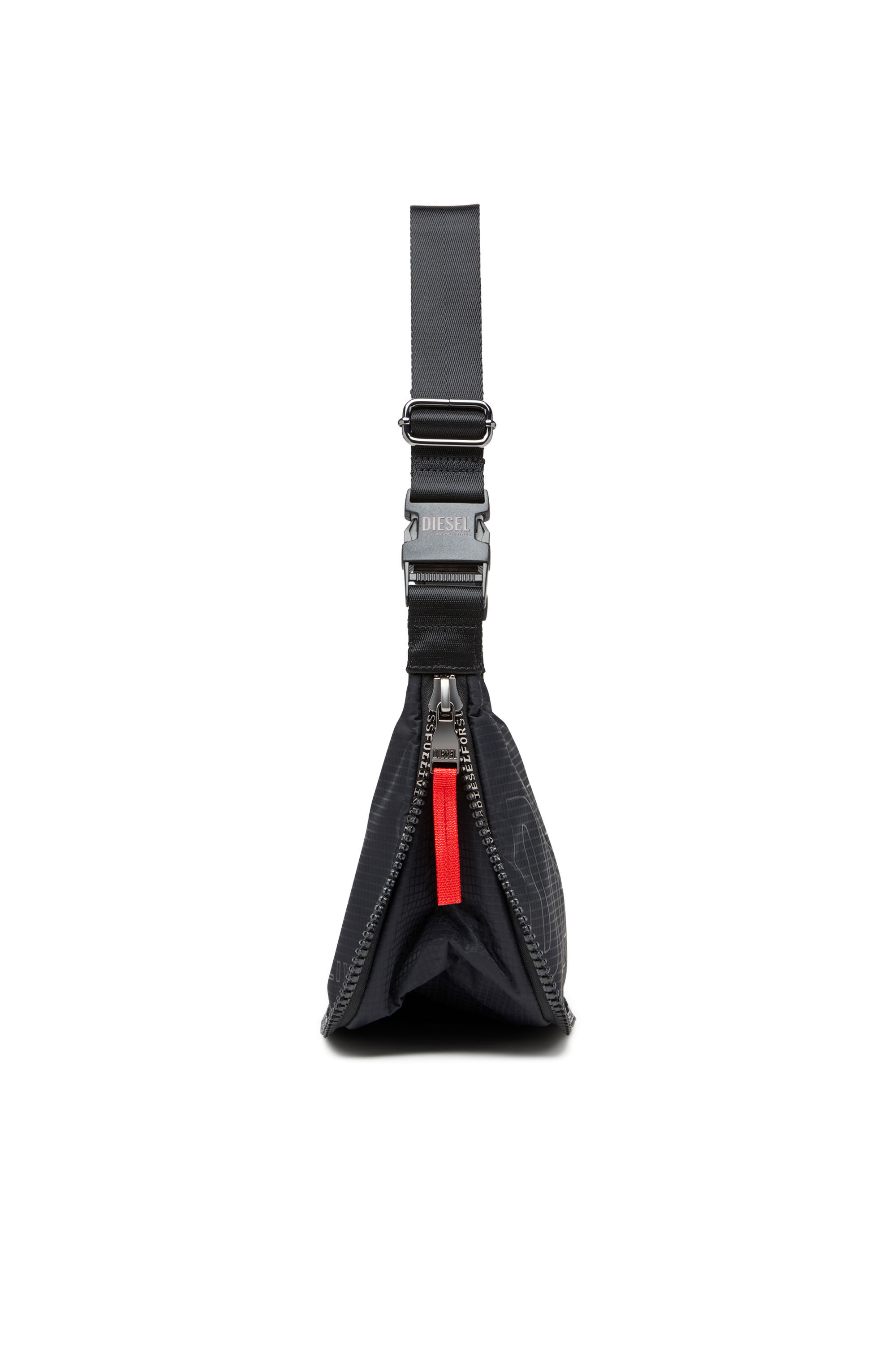 Zip-D X-Bolso de hombro utility expandible Mujer | Negro | Diesel