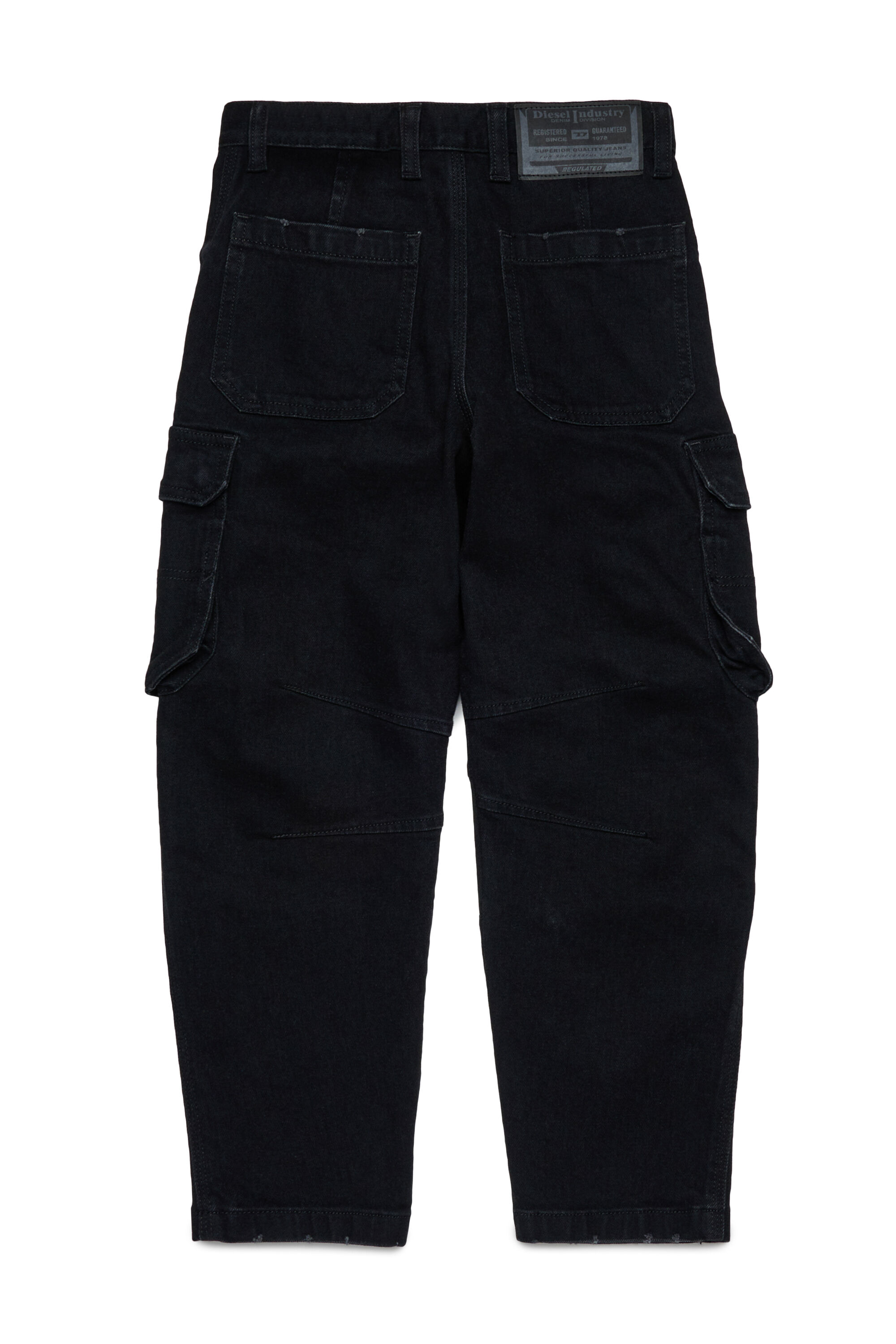 Diesel - D-DAVE-CARGO-J Hombre, Negro/Gris oscuro - 2