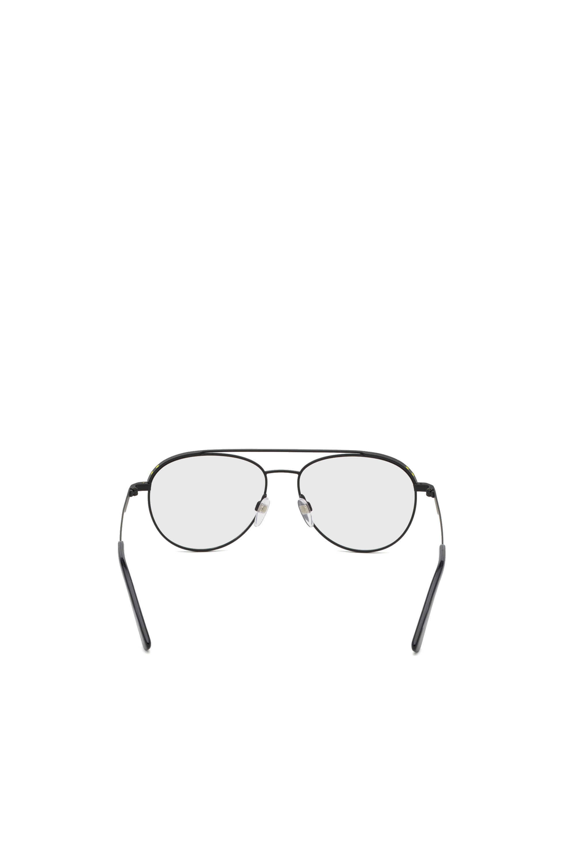 Diesel - DL5305, Gafas de vista con forma aviador Unisex in Amarillo - 3