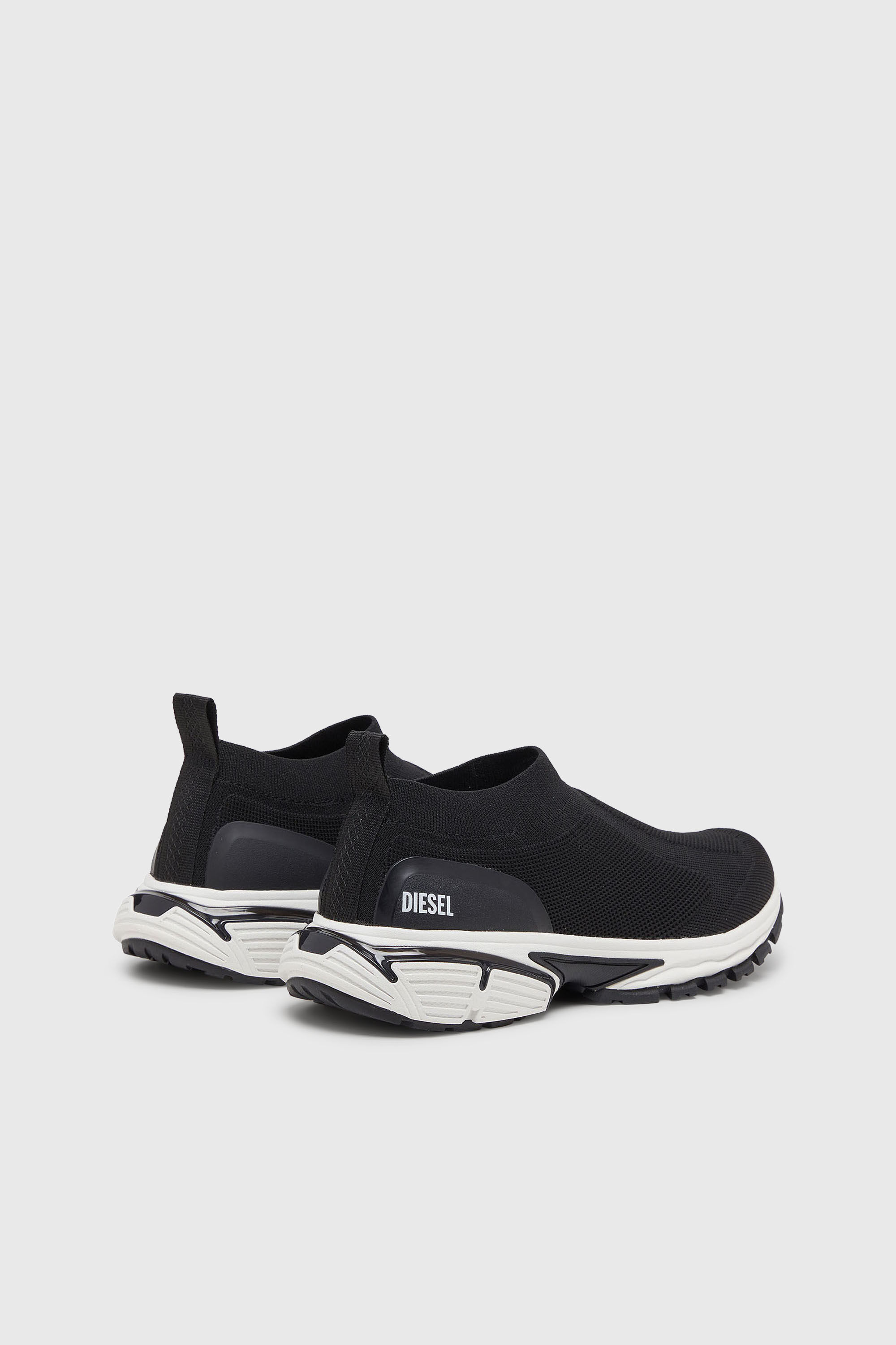 Diesel - S-PRO-V-DENSE-SOCKS, Pro-V-Dense -Zapatillas calcet&iacute;n de punto tipo slip-on Hombre in Negro - 3
