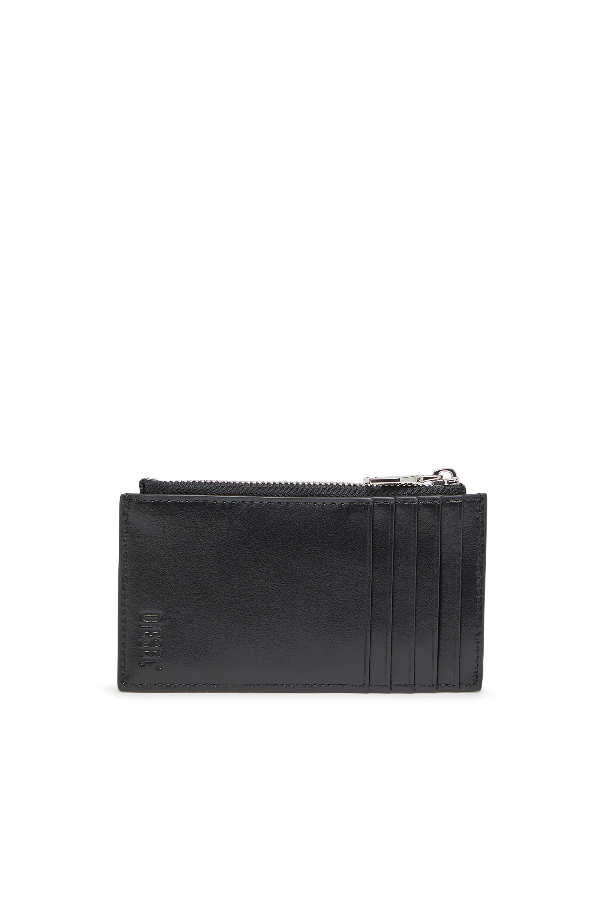 Diesel - PLAY CARD HOLDER III, Tarjetero con acabado brillante Mujer in Negro - 2