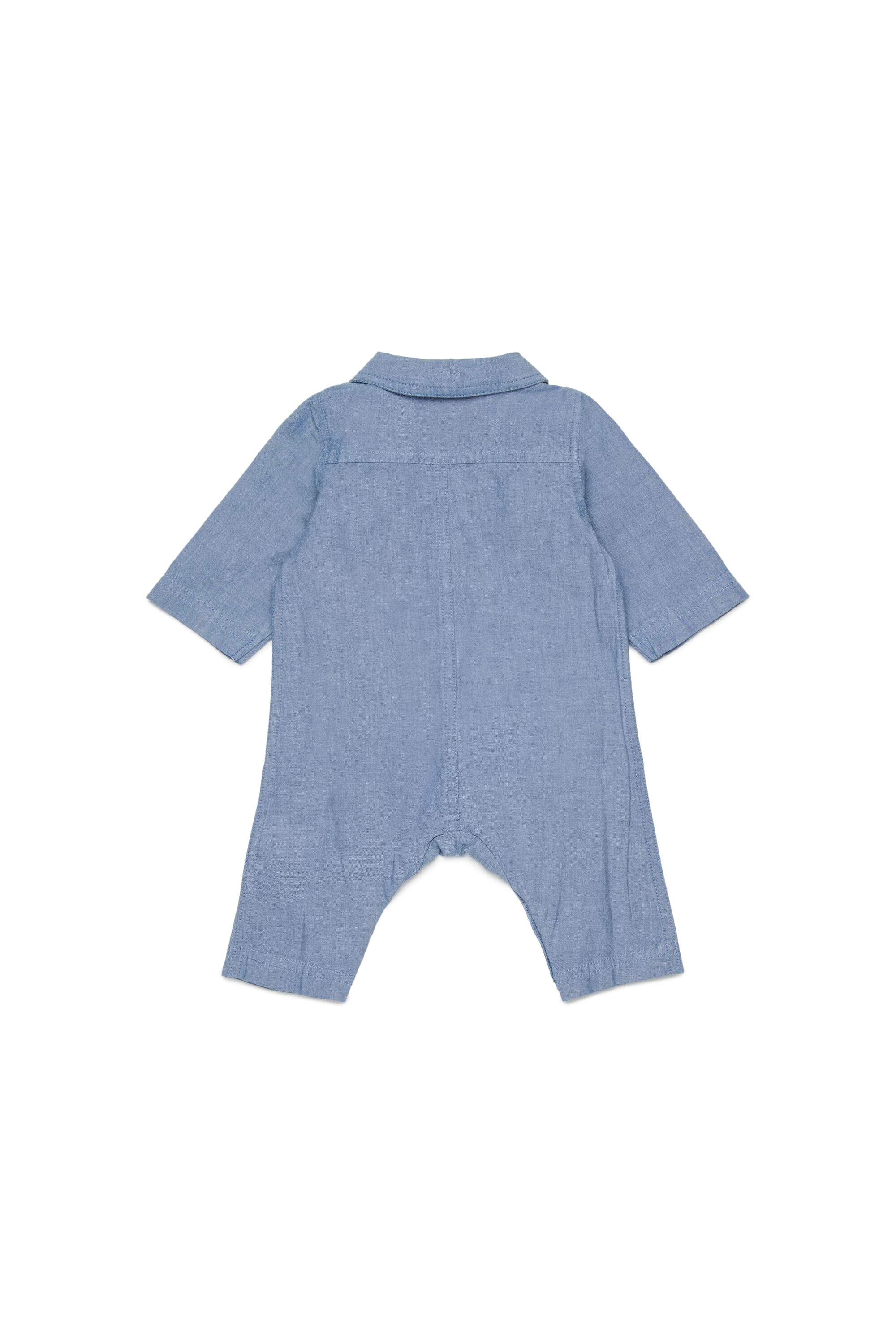 Diesel - JUSTY-NB, Mono de algod&oacute;n con bolsillos bordados Unisex in Azul marino - 2