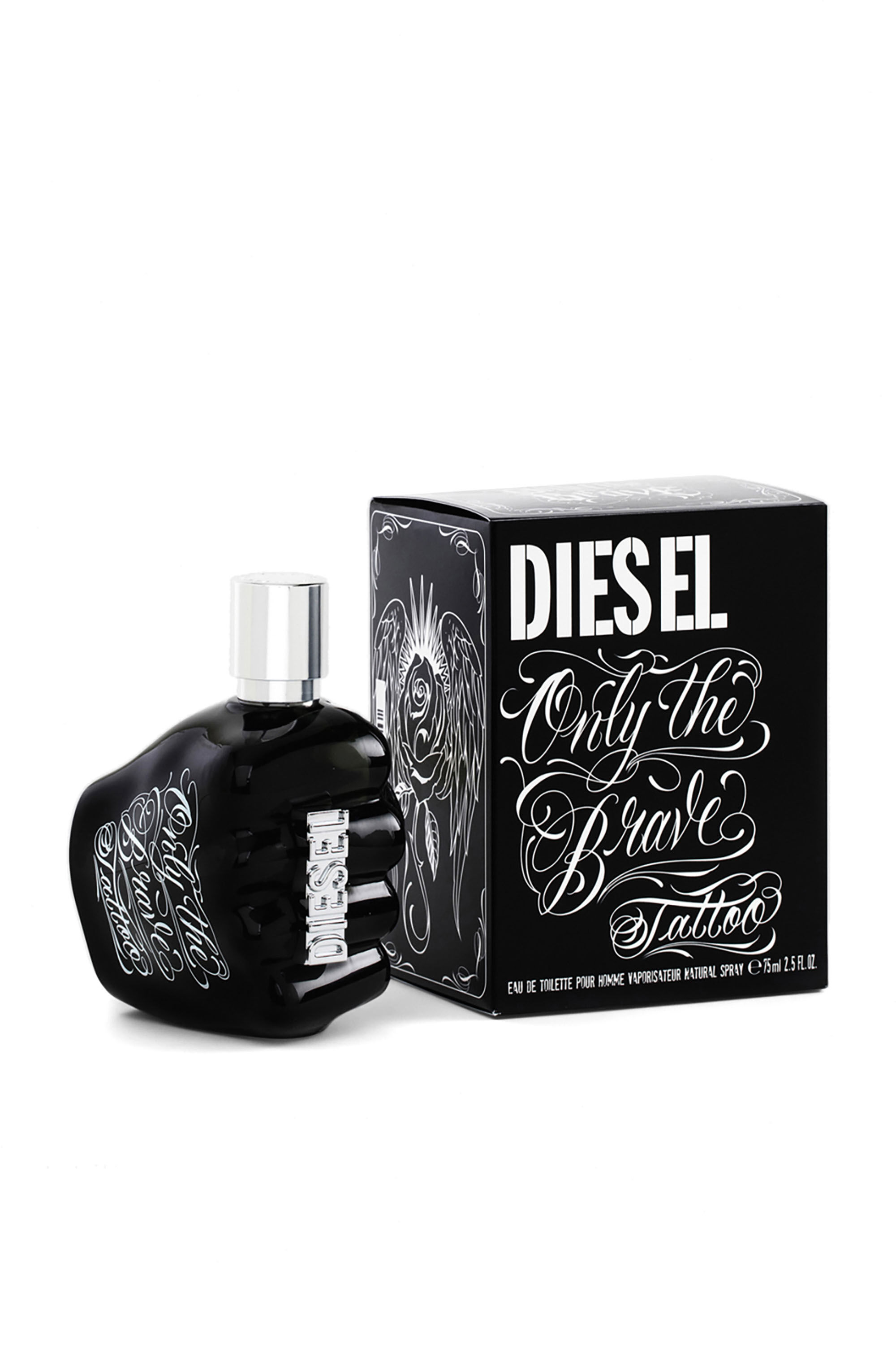 Diesel - ONLY THE BRAVE TATTOO 75ML, Negro - Image 3