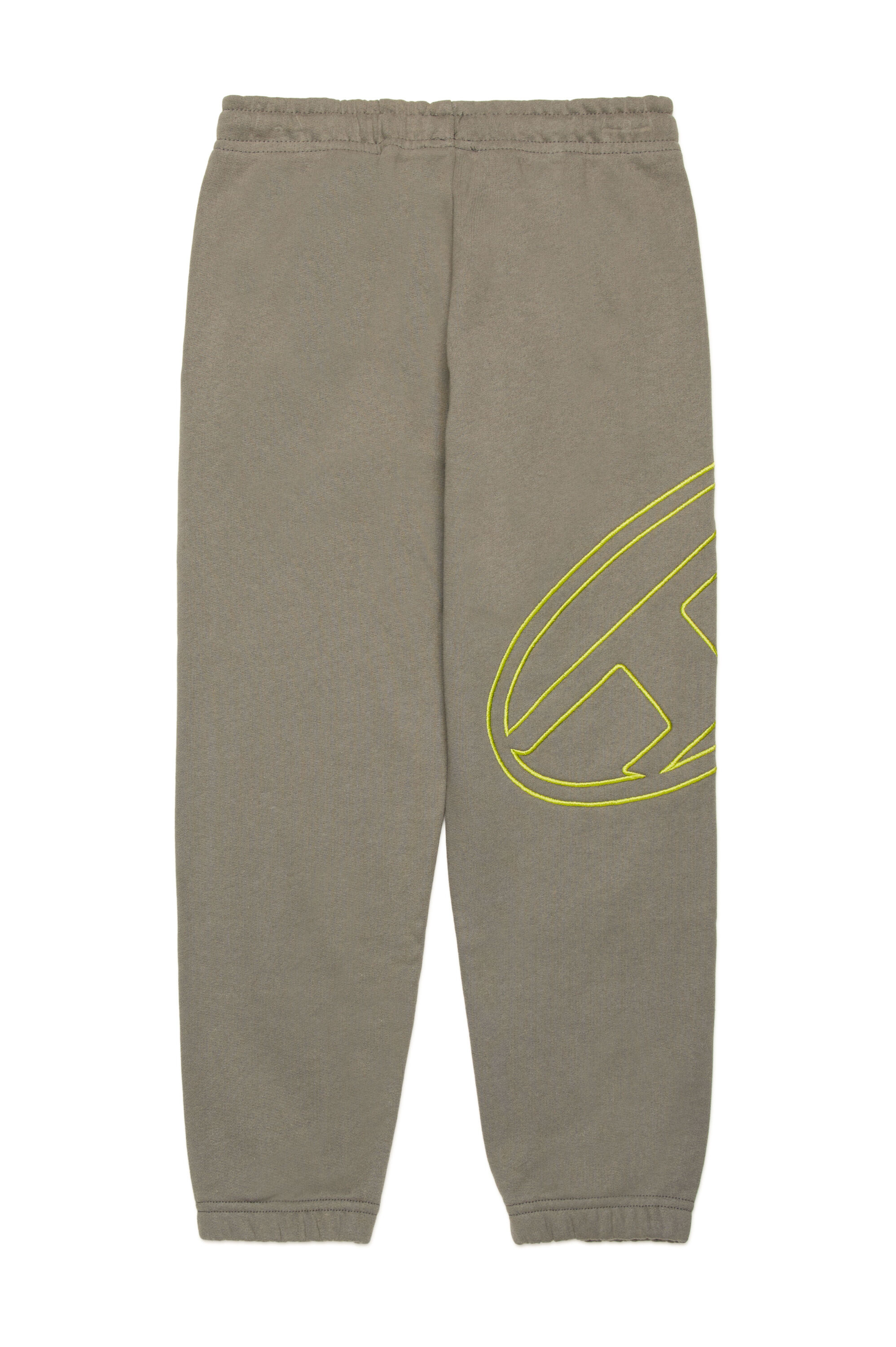 Diesel - PMARKYMEGOVALD, Pantalones deportivos con bordado Oval D mega Hombre in Gris - 2