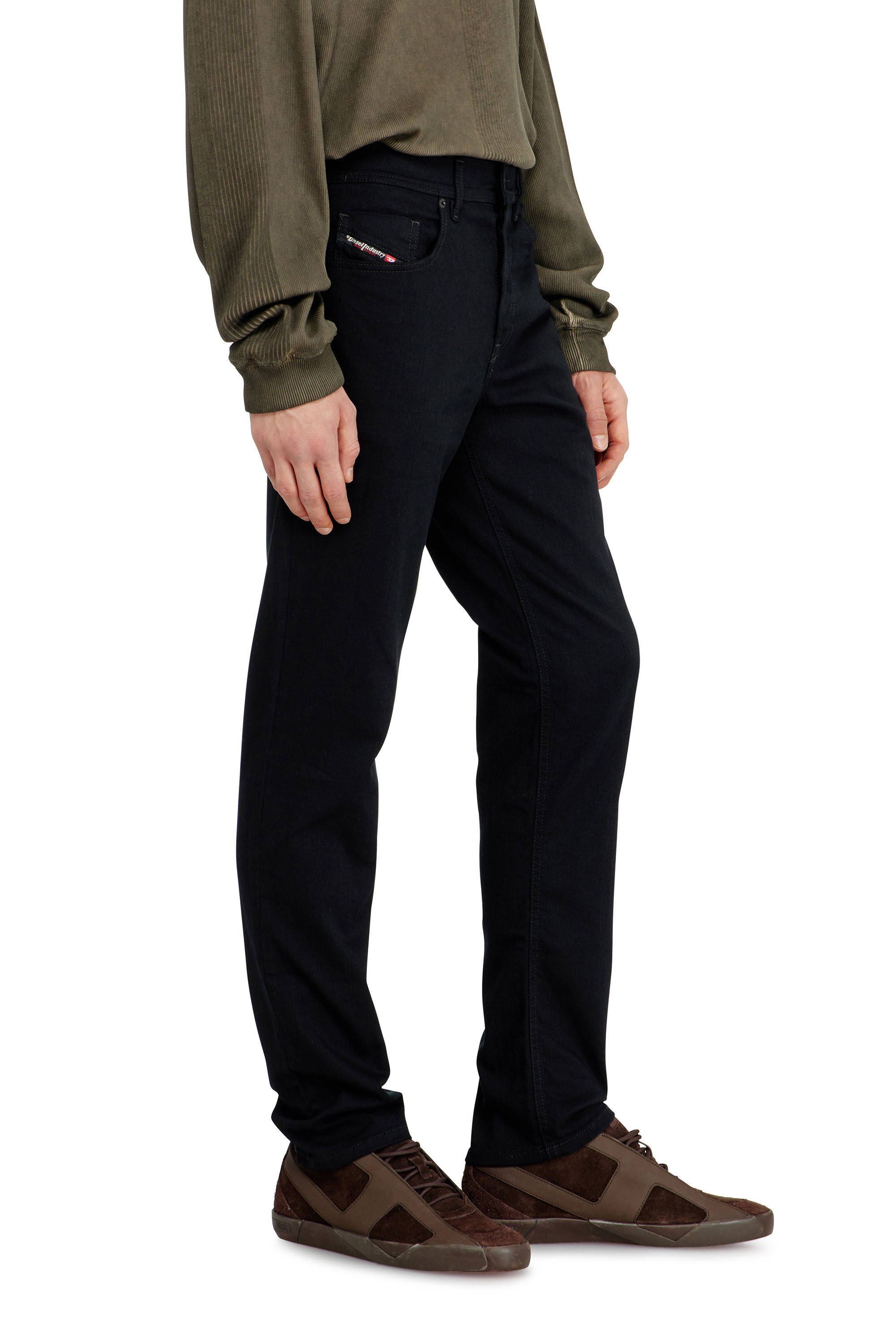 Diesel - Regular Jeans 2023 D-Finitive 069YP Hombre, Negro/Gris oscuro - 7