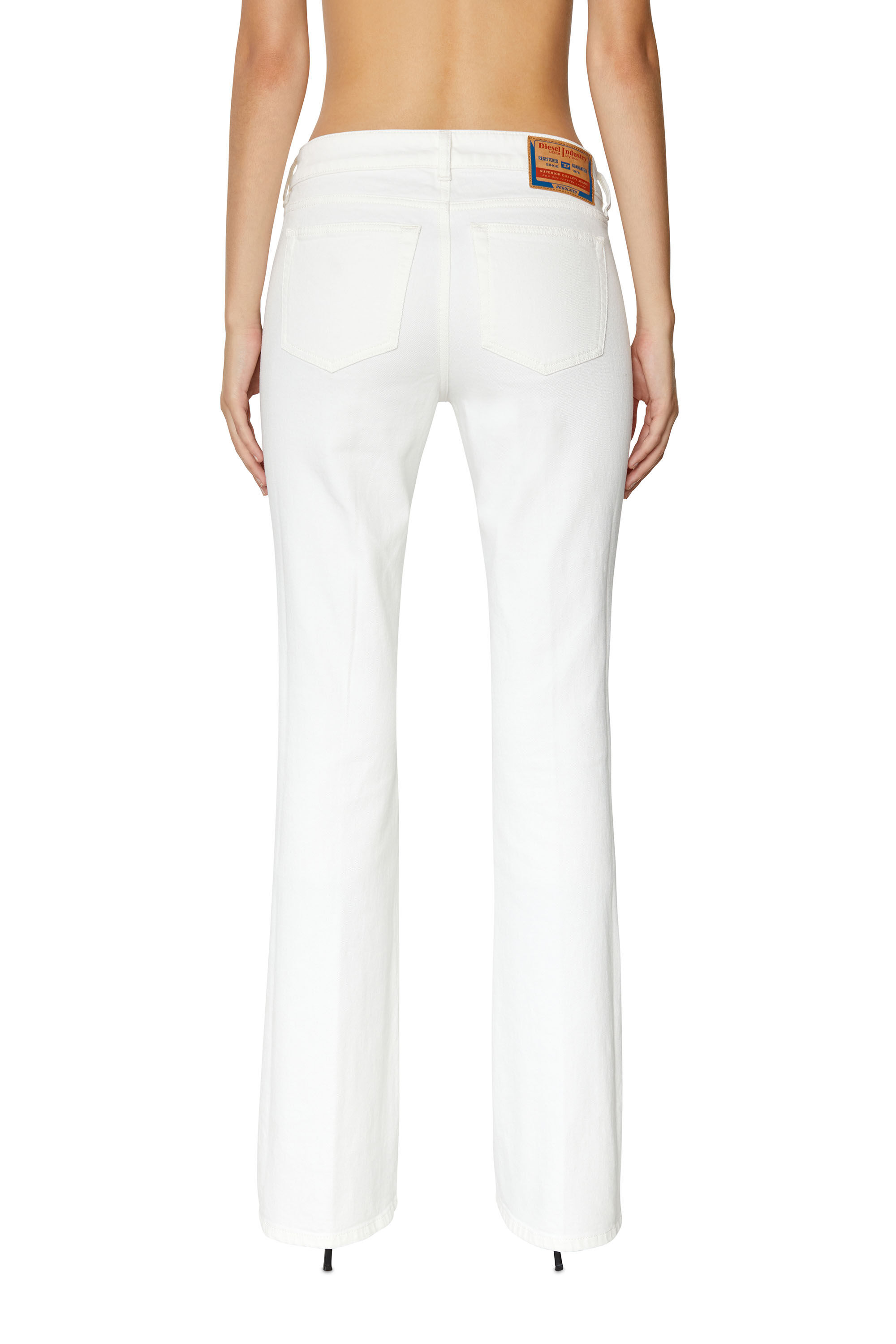 Diesel - Bootcut and Flare Jeans 1969 D-Ebbey 09D63, Blanco - Image 4