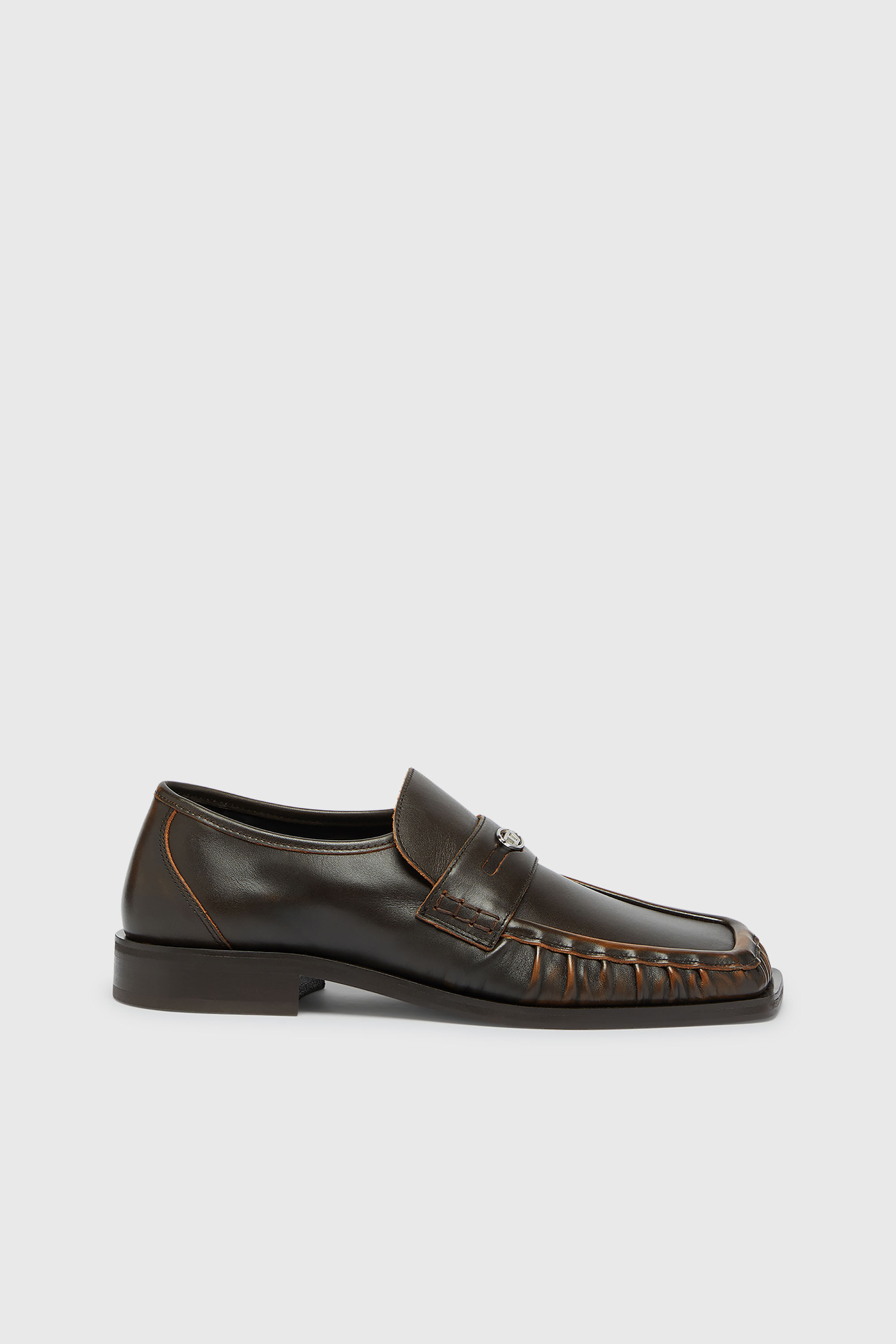 Diesel - D-AMBER LOAFER, D-Amber - Mocasines penny de piel Hombre in Marr&oacute;n - 1