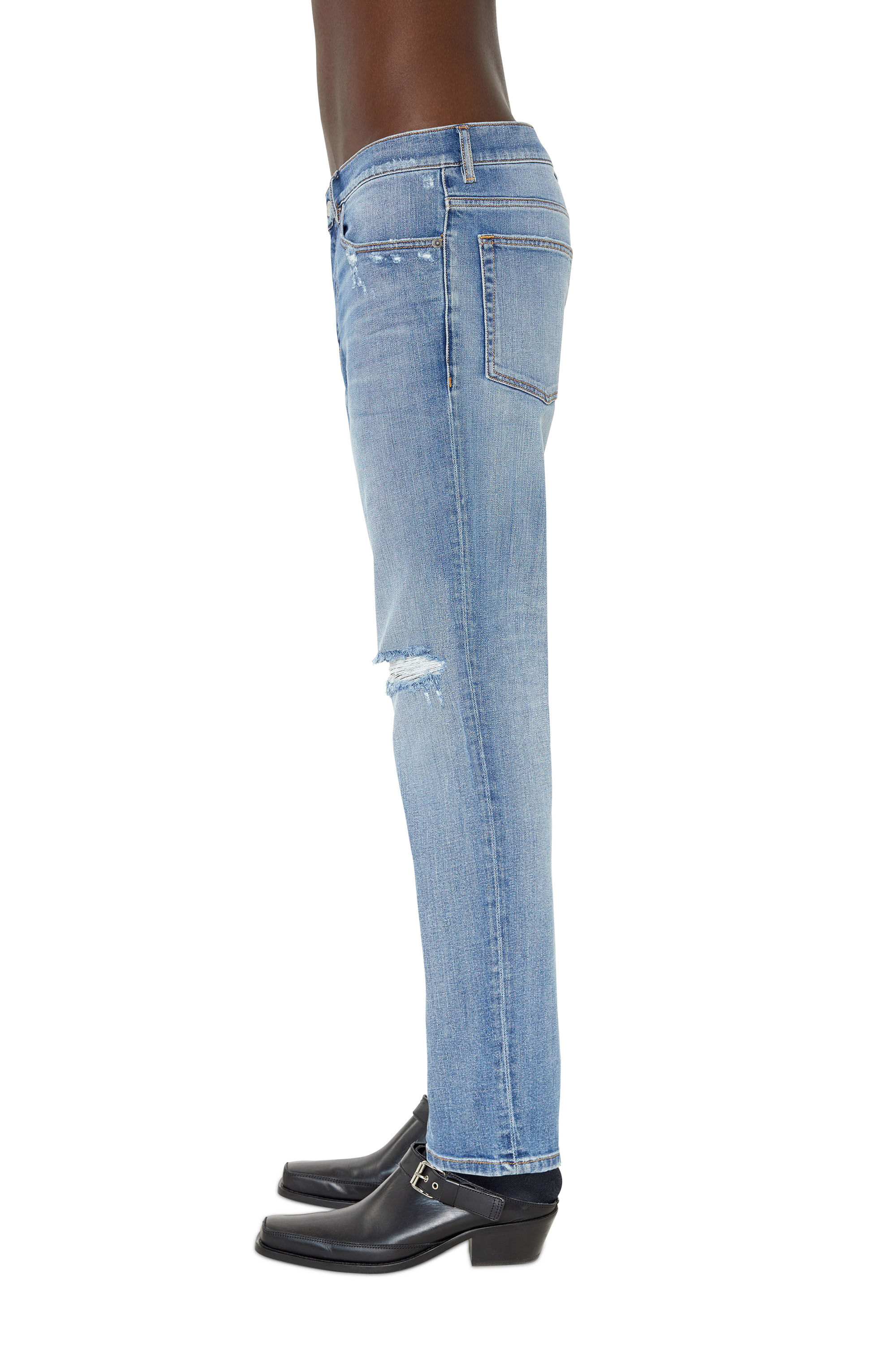 Diesel - 2005 D-FINING 09E17 Tapered Jeans, Azul Claro - Image 5