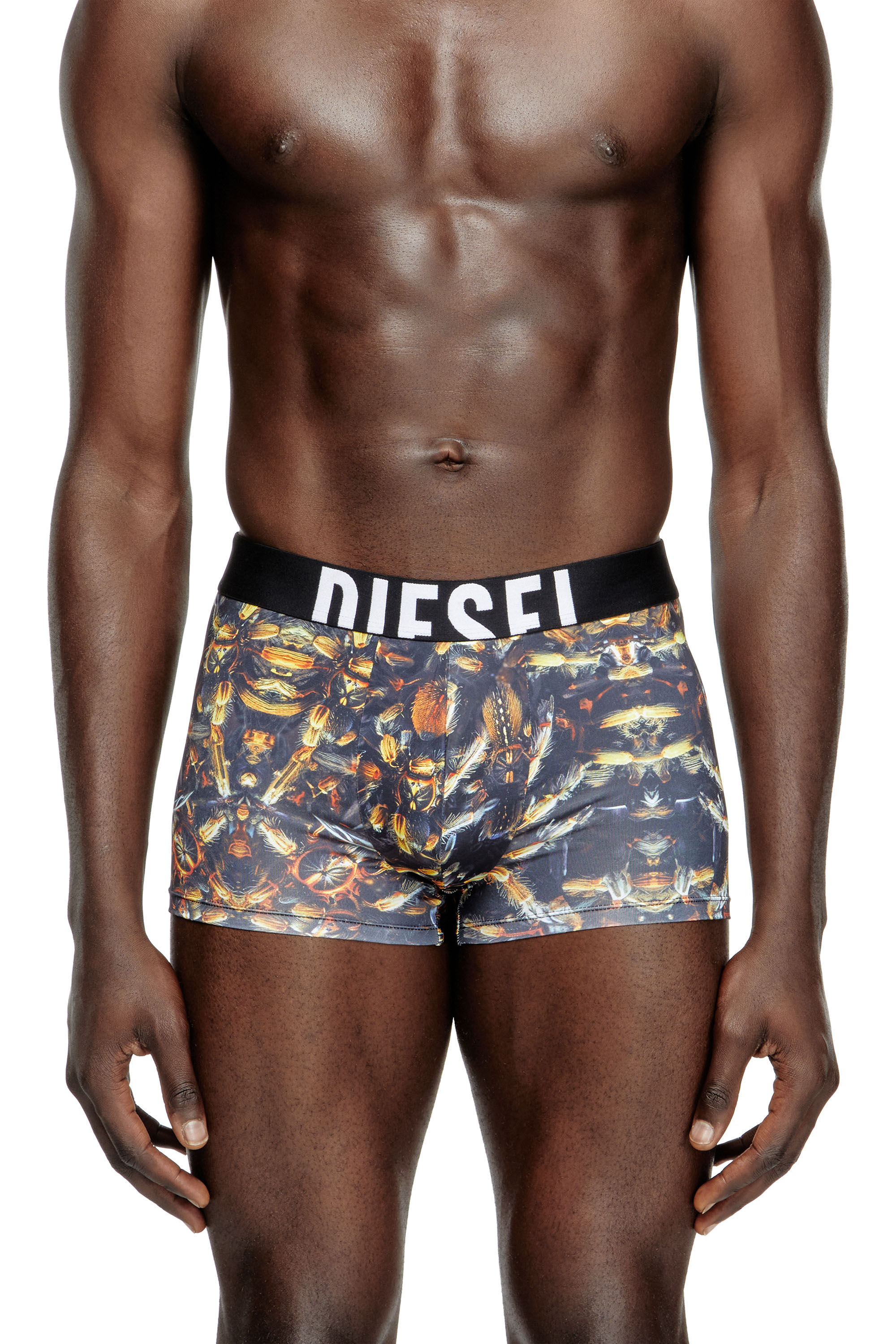 Diesel - DAMIEN-D-POP-40, Bóxers ajustados con estampado pop Hombre in Negro - 3