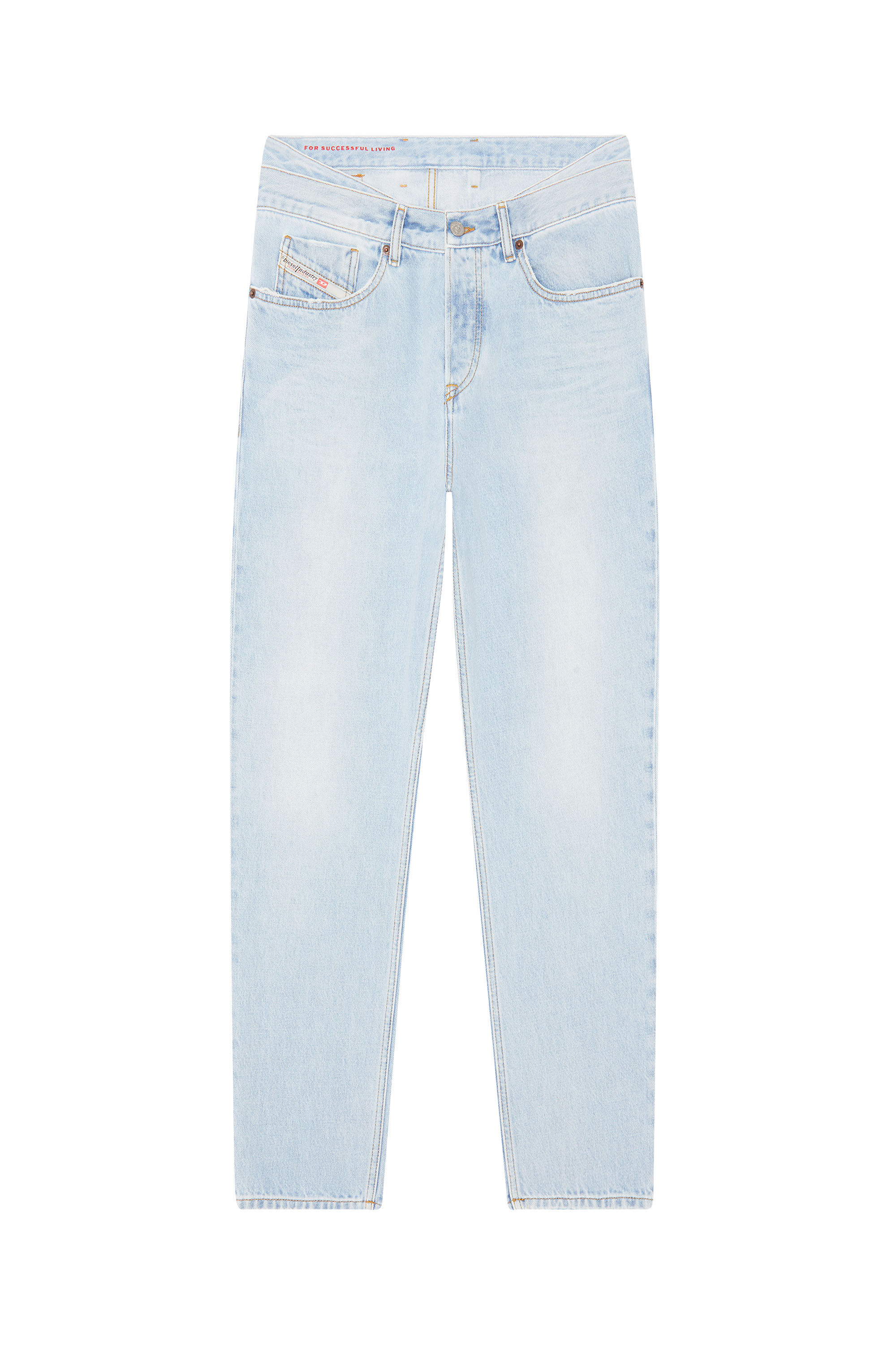 Diesel - 2005 D-FINING 007C7 Tapered Jeans, Azul Claro - Image 2