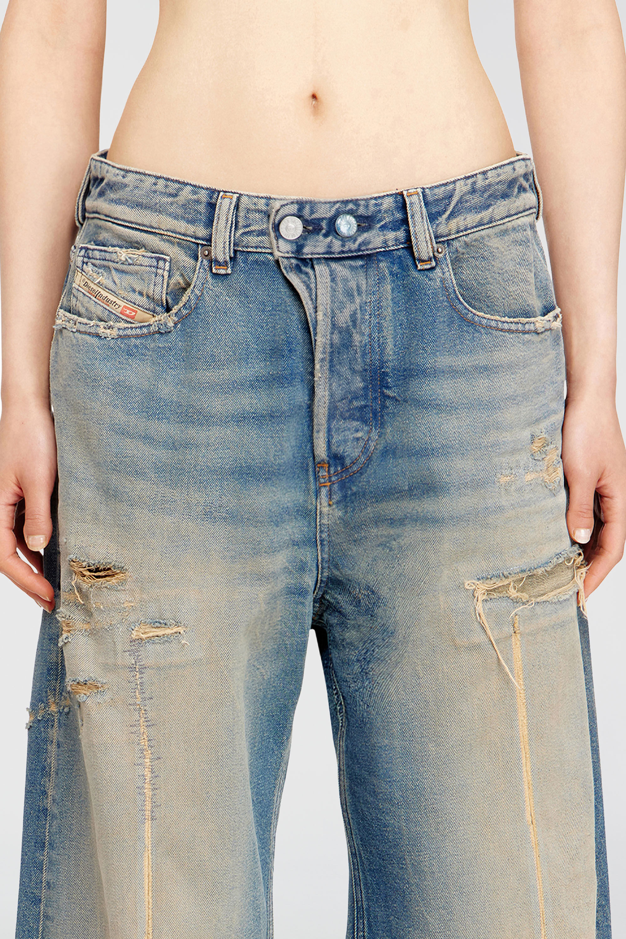 Diesel - Relaxed Jeans 1996 D-Sire 09N29 Unisex, Azul medio - 7