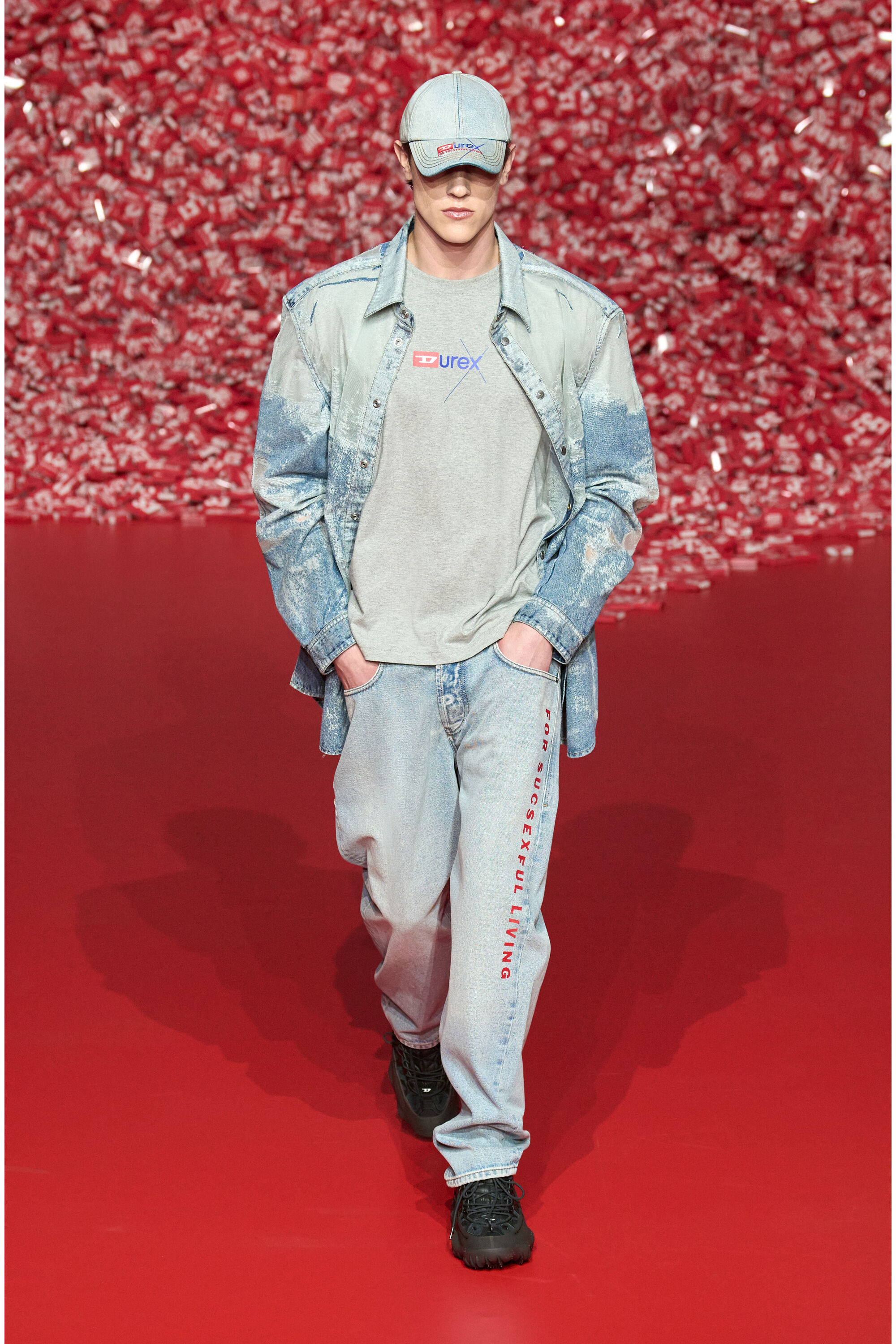 S PROTOTYPE Hombre sneakers bajas en goma Diesel