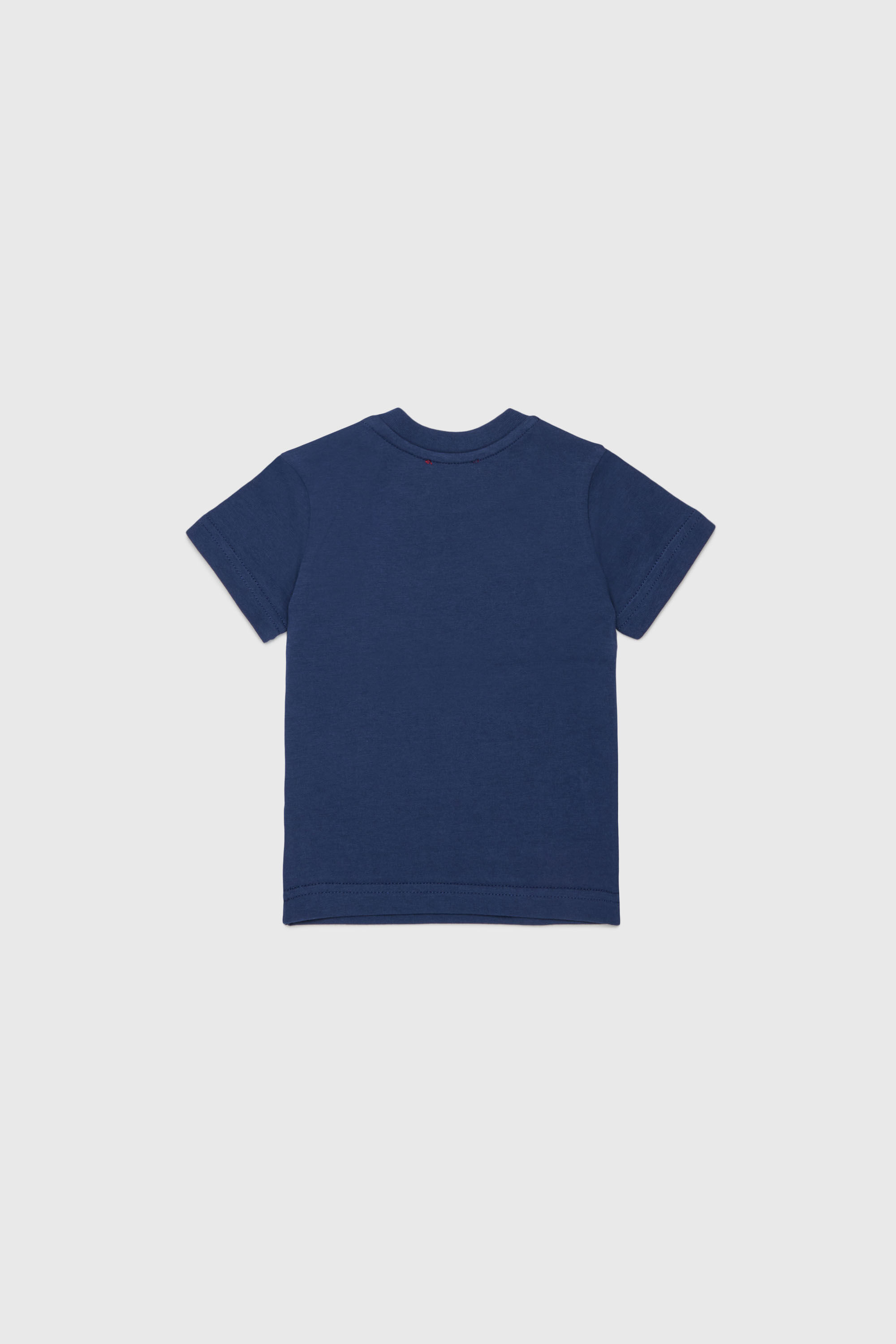 Diesel - TSINB, Camiseta de algod&oacute;n con estampado de eslogan Hombre in Azul marino - 2