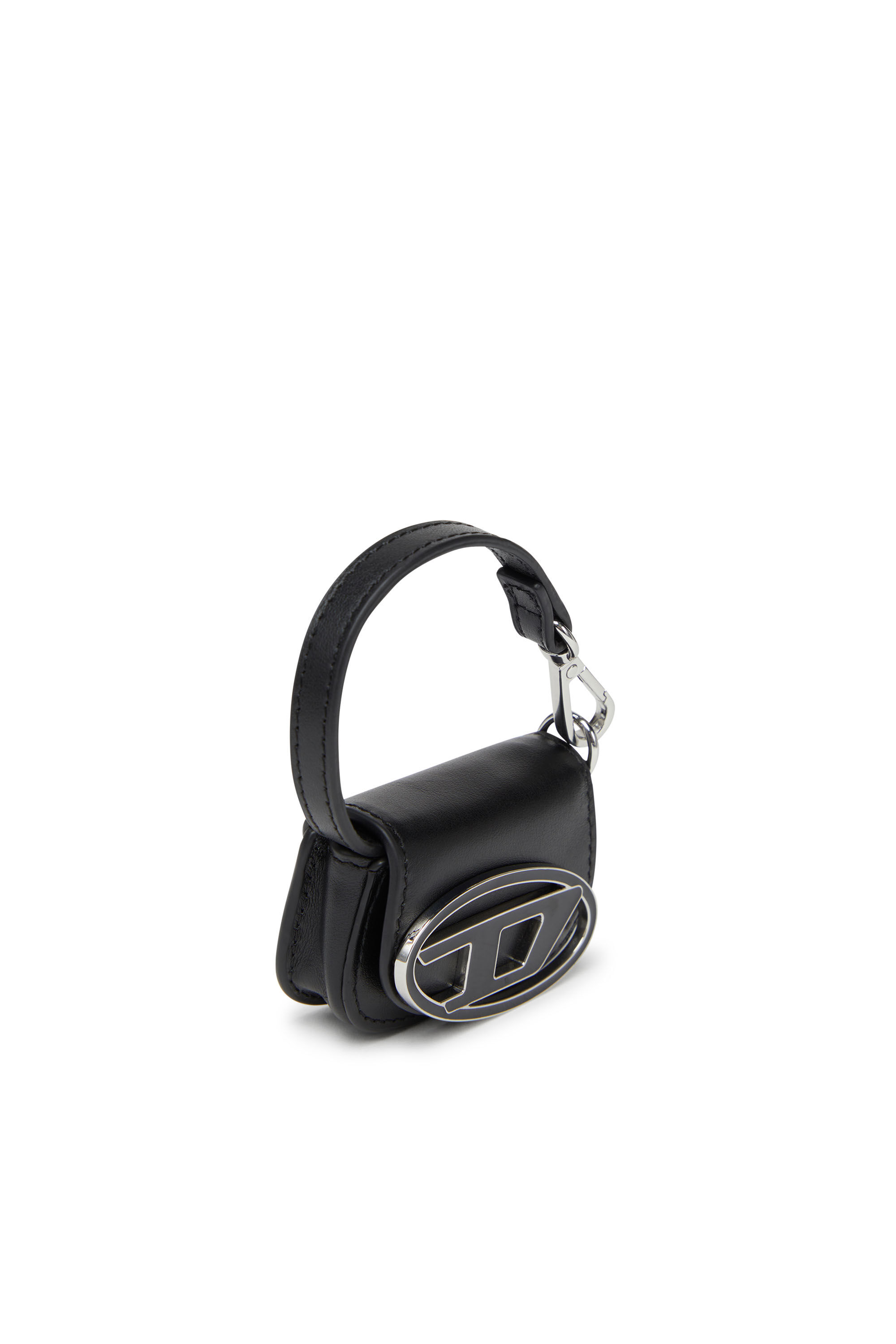 Diesel - 1DR MICRO, Colgante para bolso de cuero Mujer in Negro - 4