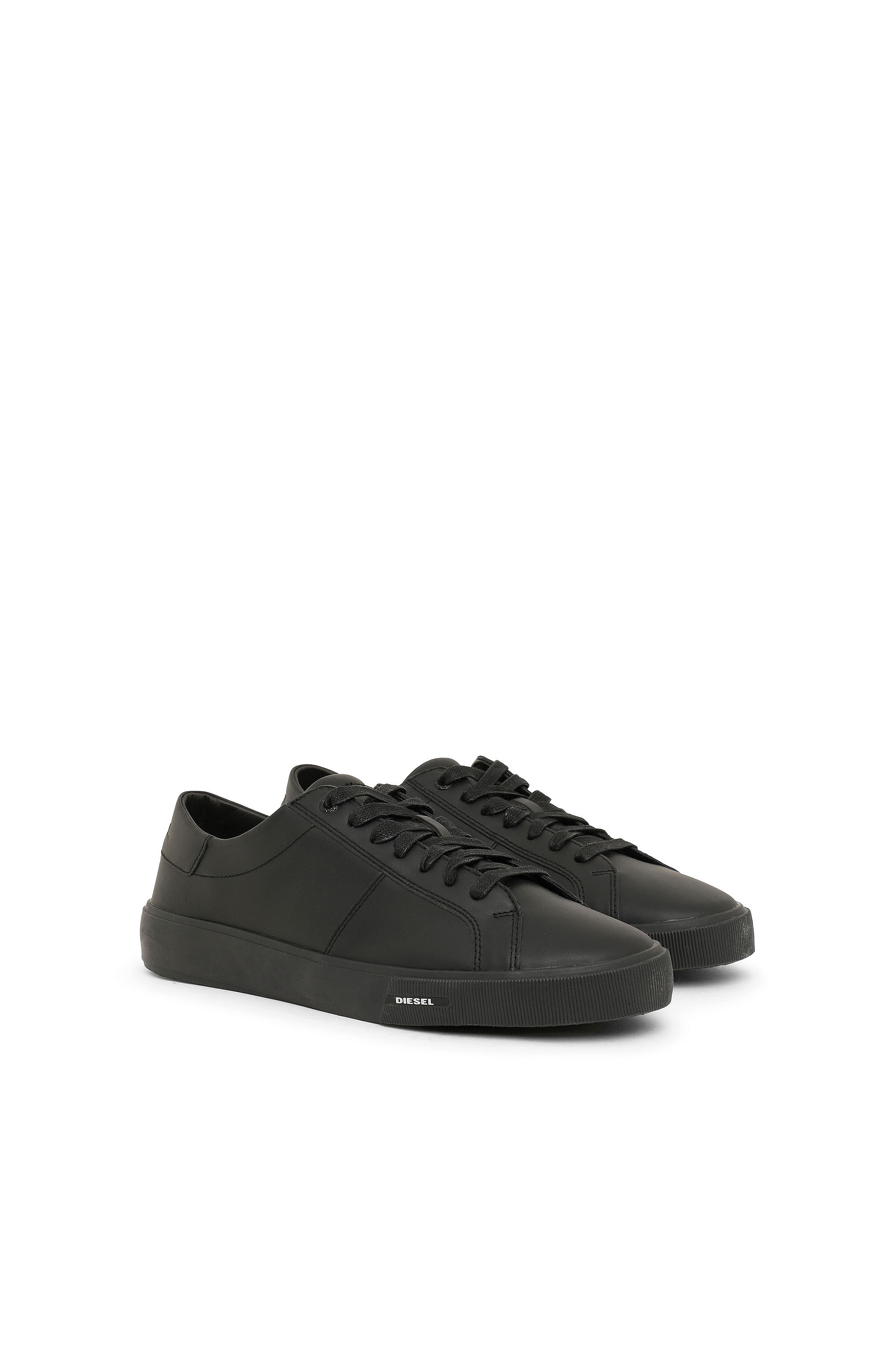 Diesel - S-MYDORI LC, Zapatillas en piel Hombre in Negro - 2