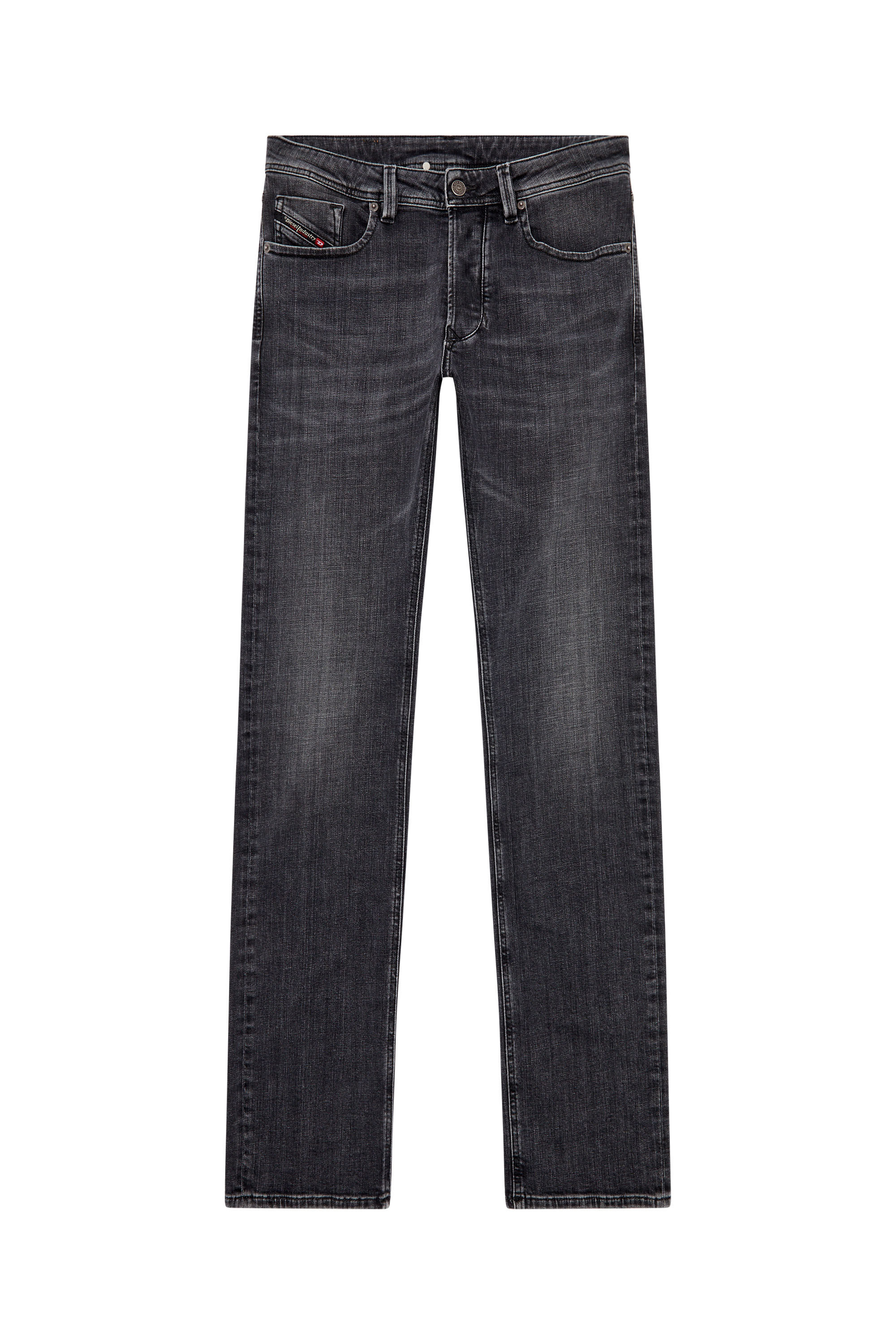 Diesel - Straight Jeans 1985 Larkee 09H29, Negro/Gris oscuro - Image 2