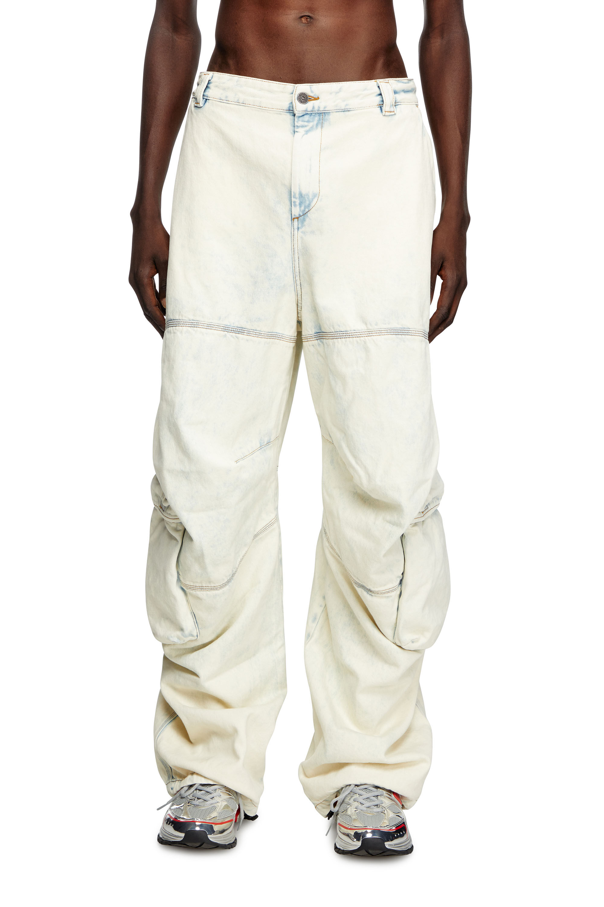 Diesel - Relaxed Jeans D-Arne 0CBCV Hombre, Azul Claro - 3