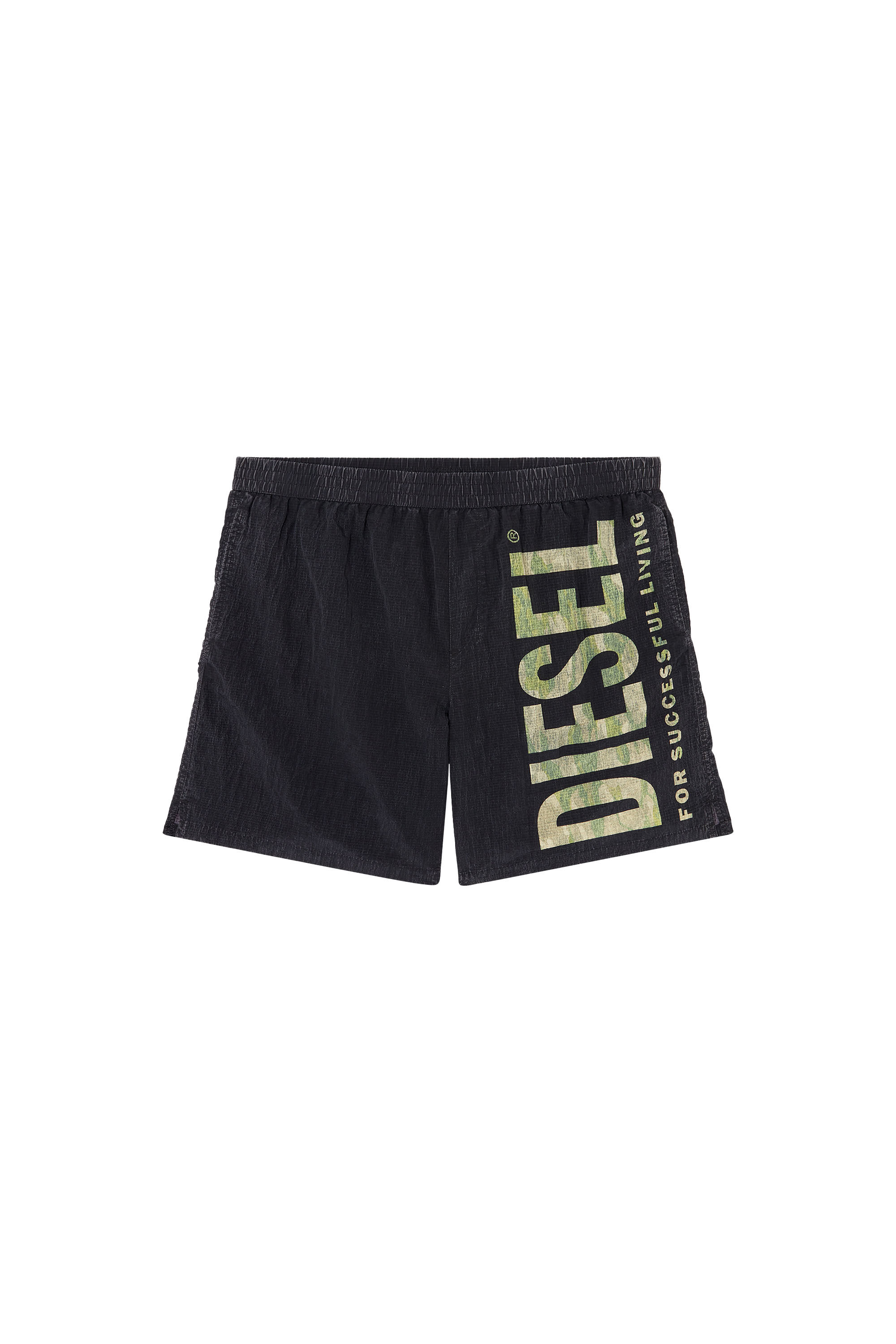 Diesel - POWEL-47.5-UTLT, Pantalones cortos de surf de ripstop con estampado de camuflaje Hombre in Multicolor - 4