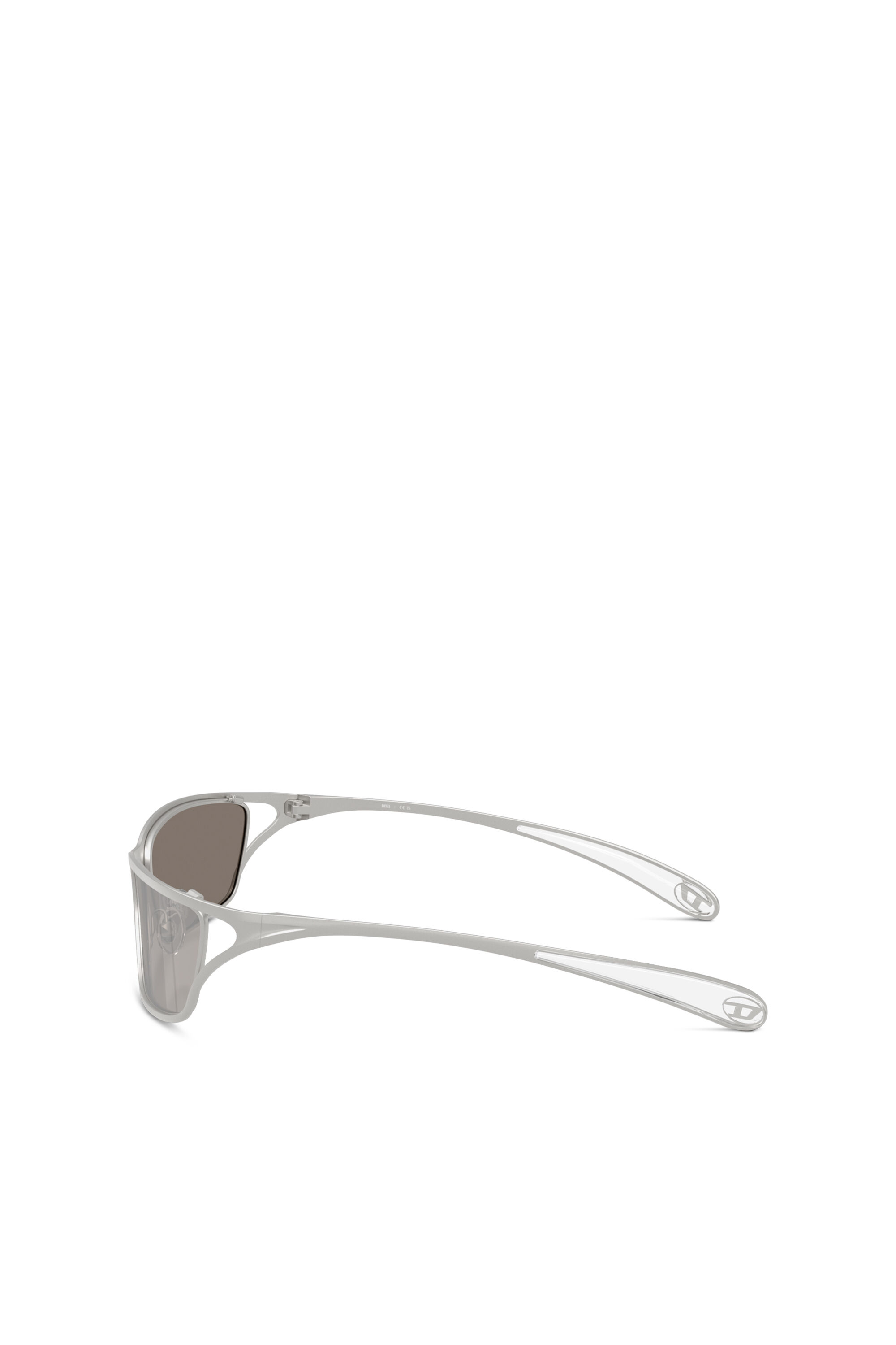 Diesel - 0DL1015, Gafas de sol rectangulares Unisex in Gris - 2