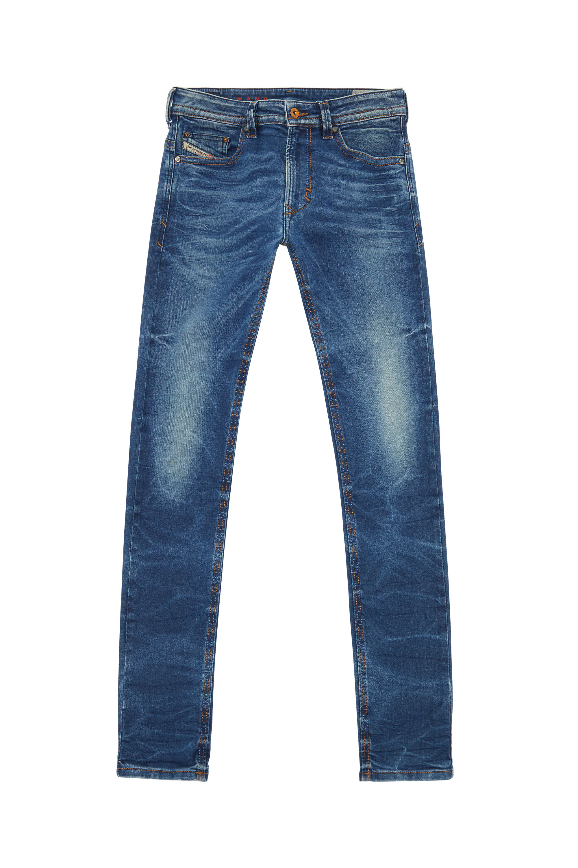 Diesel - THAVAR, Hombre - Vaqueros Azul medio Hombre in Azul marino - 1