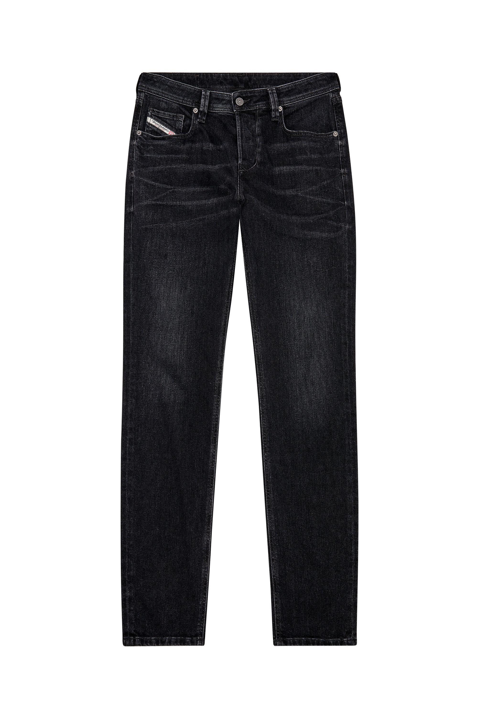Diesel - Tapered Jeans 1986 Larkee-Beex 09D48, Negro/Gris oscuro - Image 2