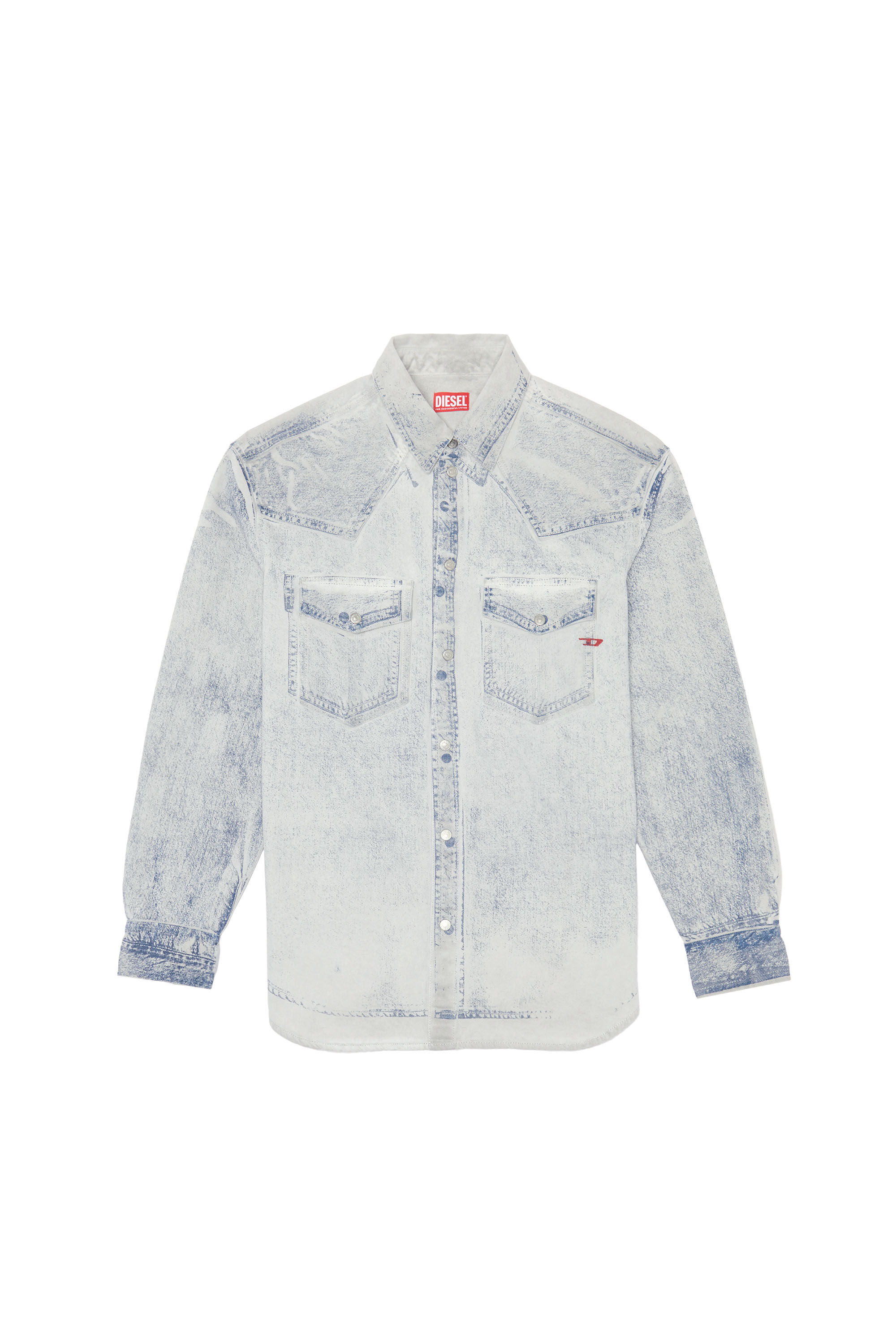 Diesel - D-OCEAN-OVER-SC, Gris Claro - Image 2