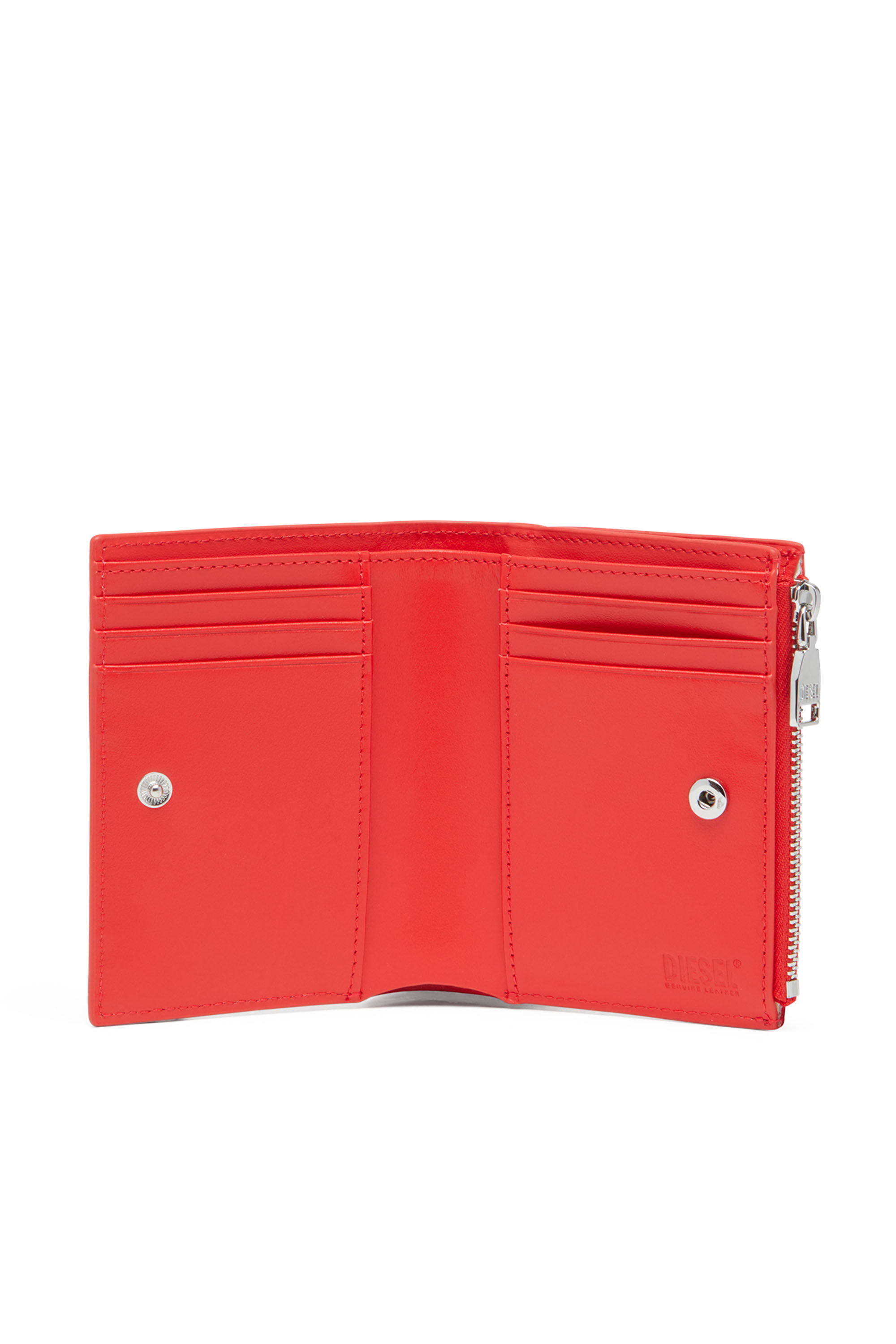 Diesel - PLAY BI-FOLD ZIP II, Rojo - Image 3