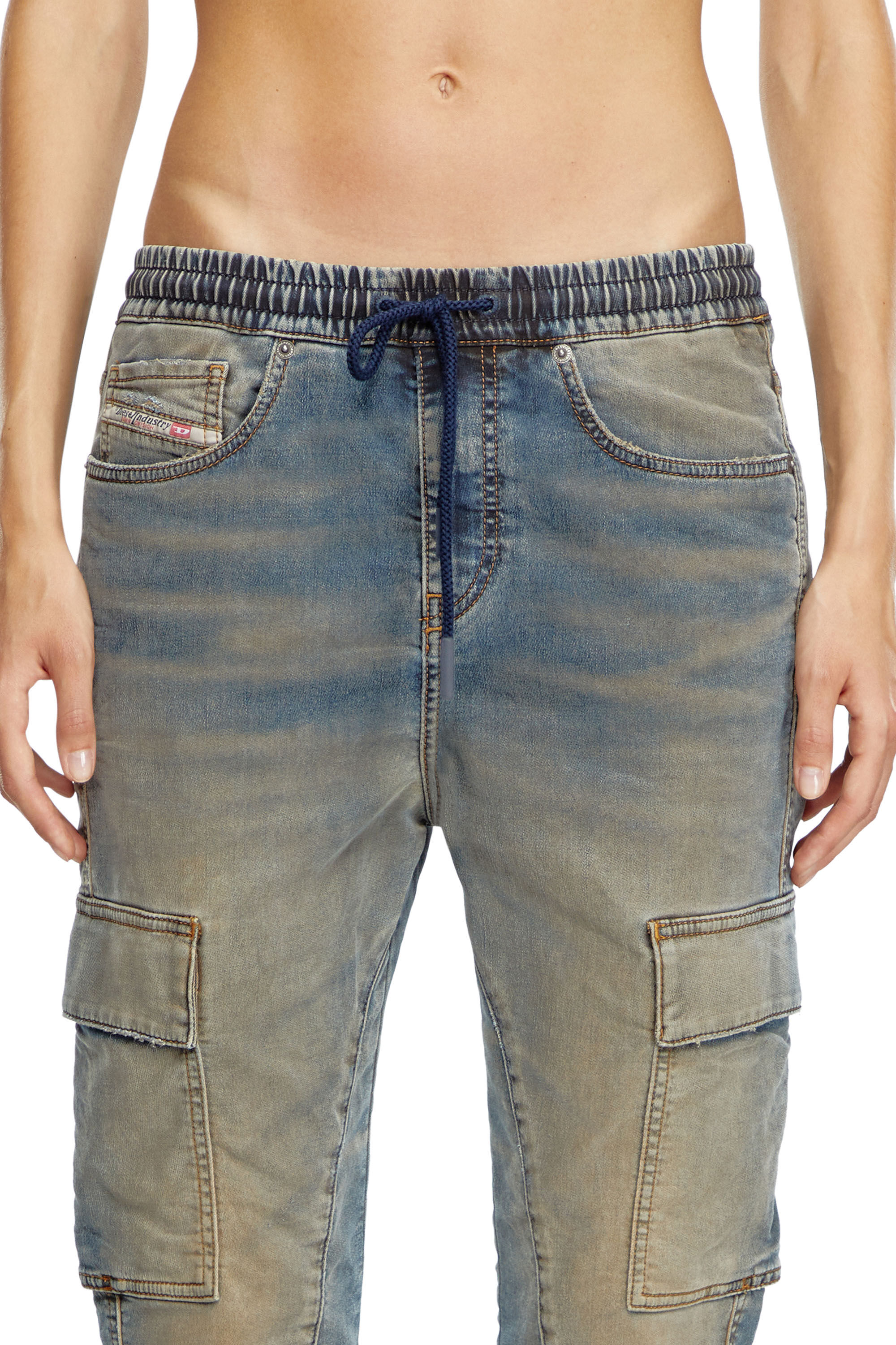 Diesel - Mujer Slim 2051 D-Ursy Joggjeans® 068MB, Azul medio - Image 5