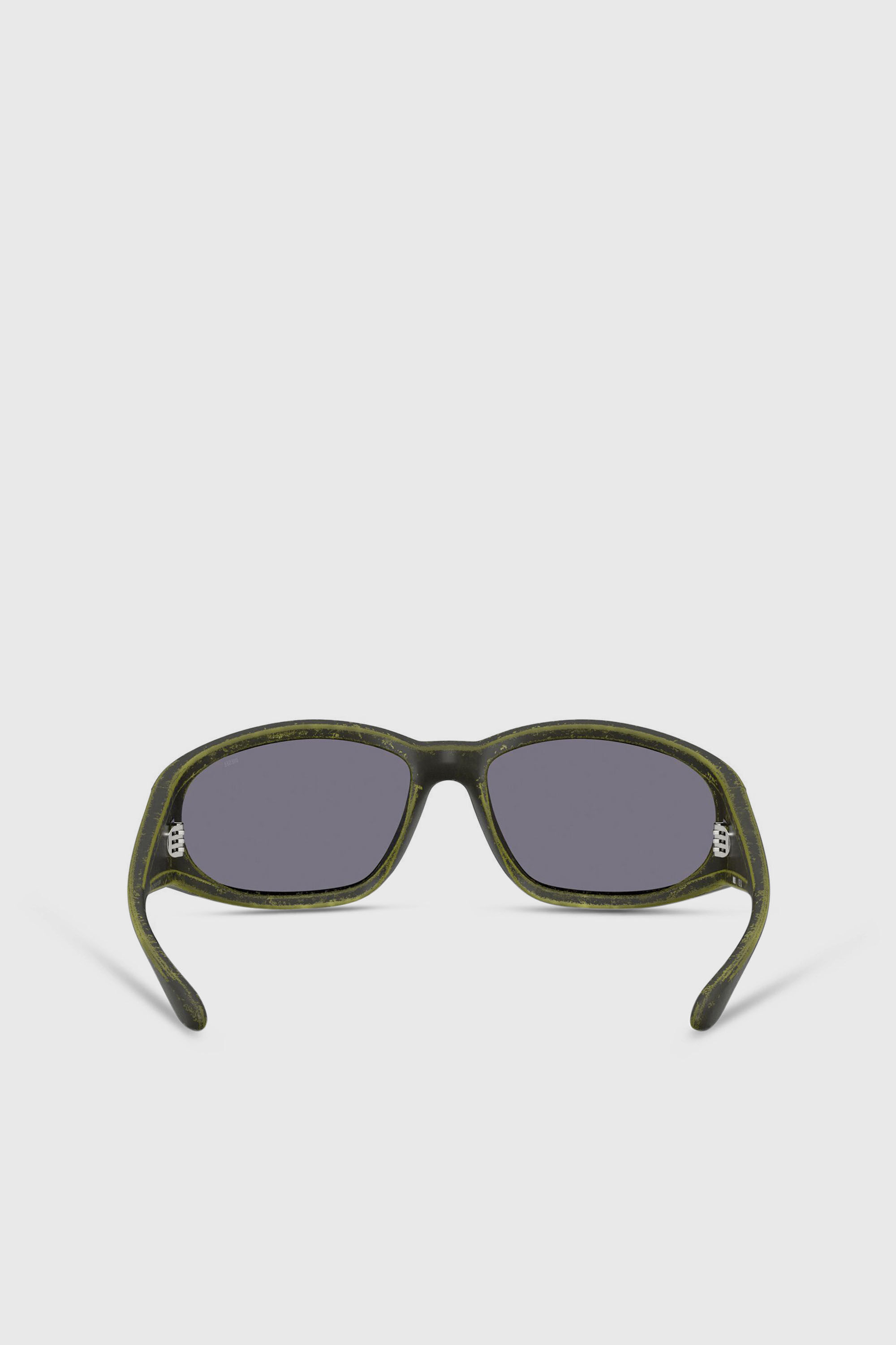 Diesel - 0DL3002, Gafas de sol rectangulares en acetato Unisex in Verde - 3