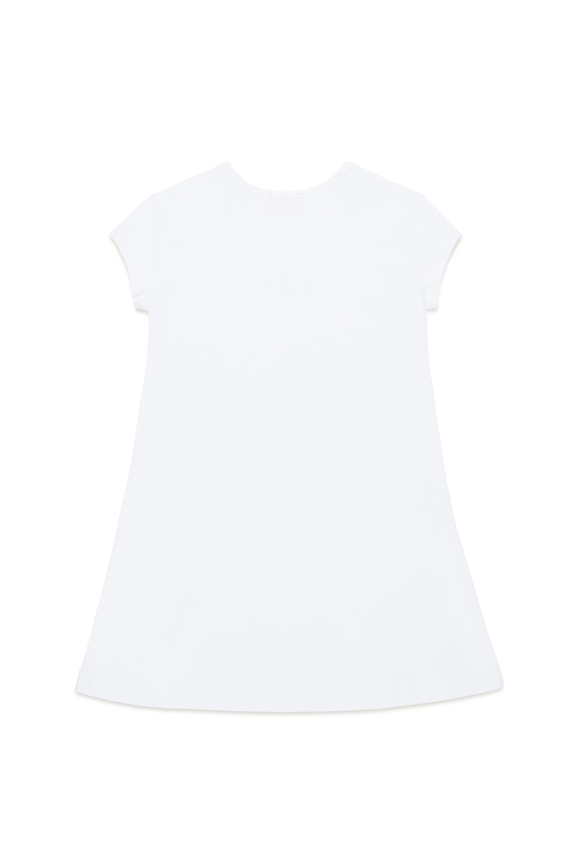 Diesel - DANGIELAM, Vestido camiseta con logotipo Oval D recortado Mujer in ToBeDefined - 2