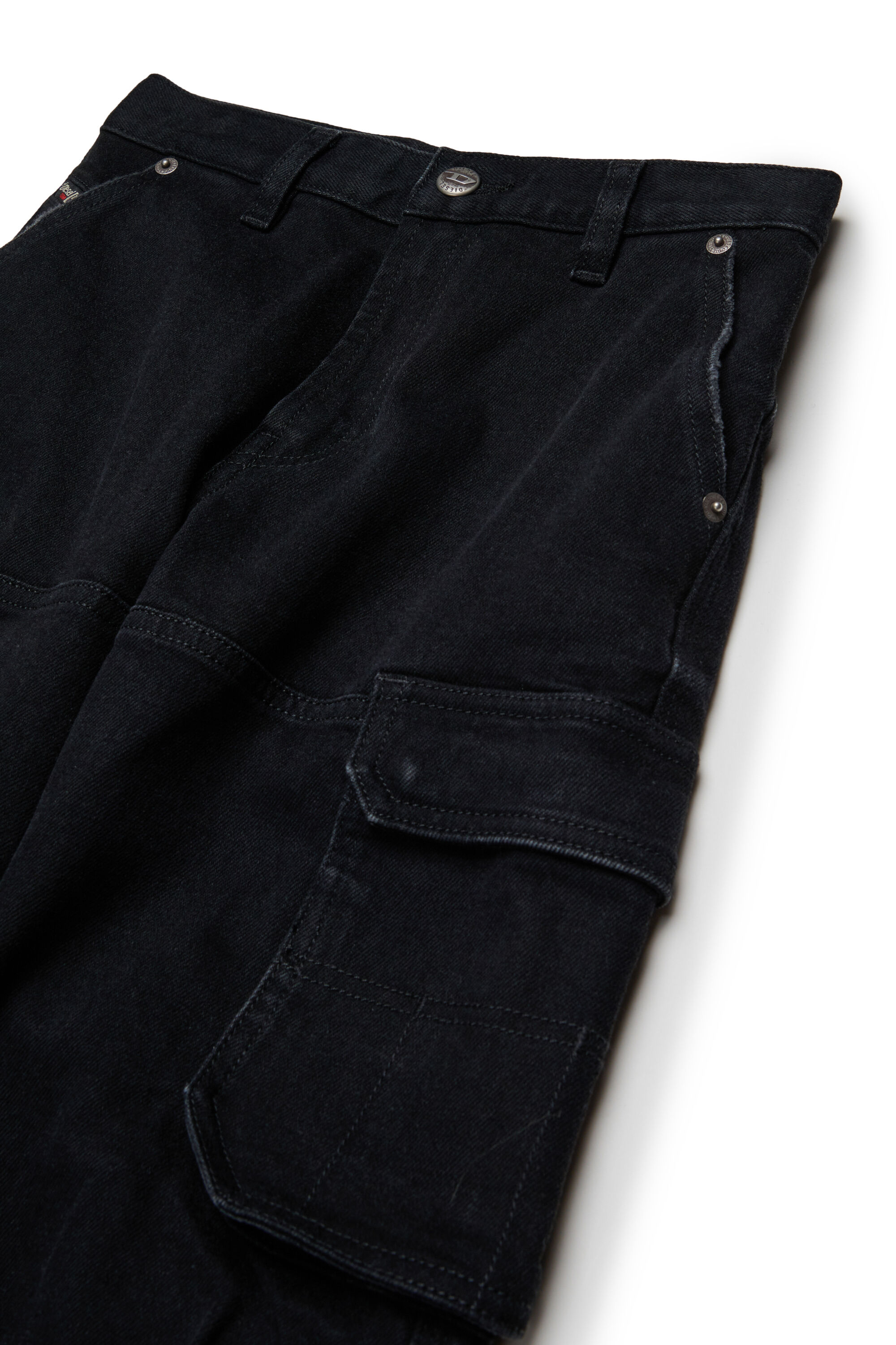 Diesel - D-DAVE-CARGO-J Hombre, Negro/Gris oscuro - 3