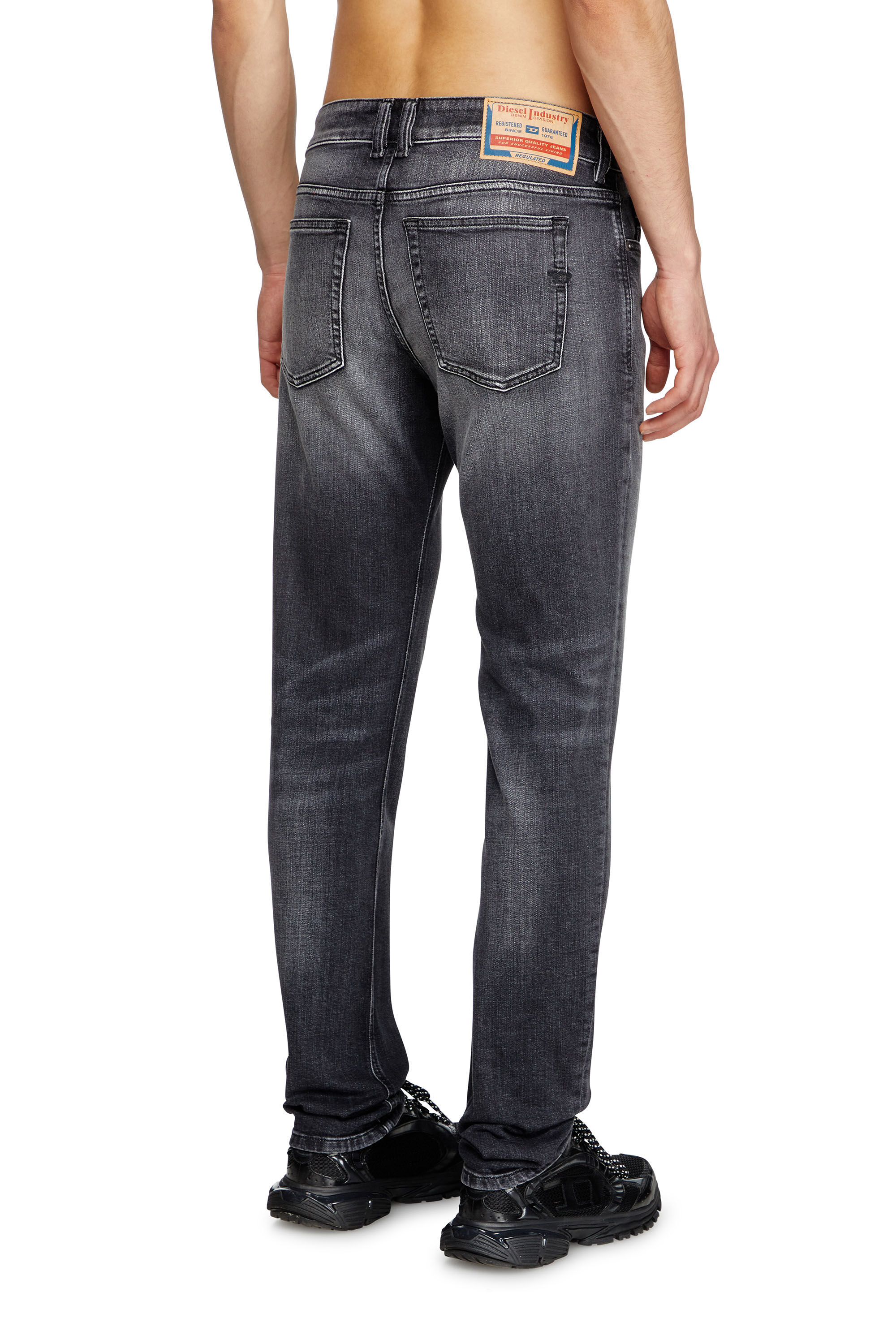 Diesel - Skinny Jeans 1979 Sleenker 09L01 Hombre, Negro/Gris oscuro - 4