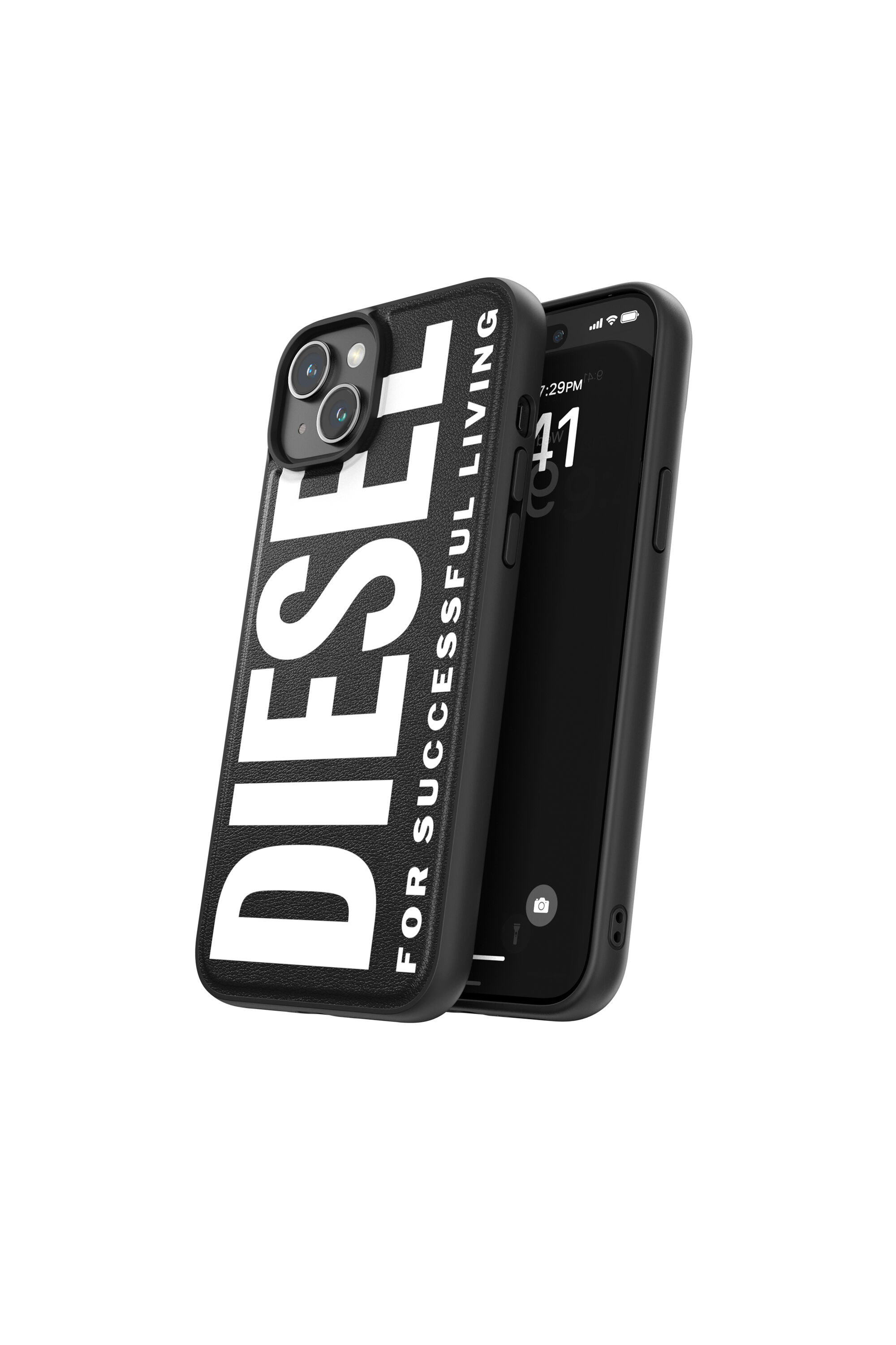 Women's Moulded case cover iP15 Plus | Black | Diesel {{Country}}