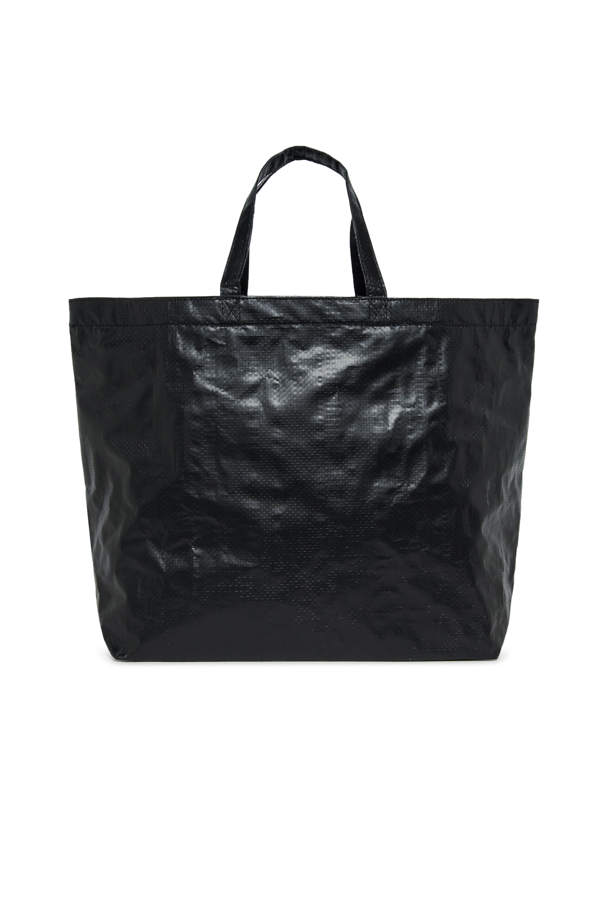 Diesel - WRITTEN, Bolsa de playa con estampado Oval D Mujer in Negro - 2