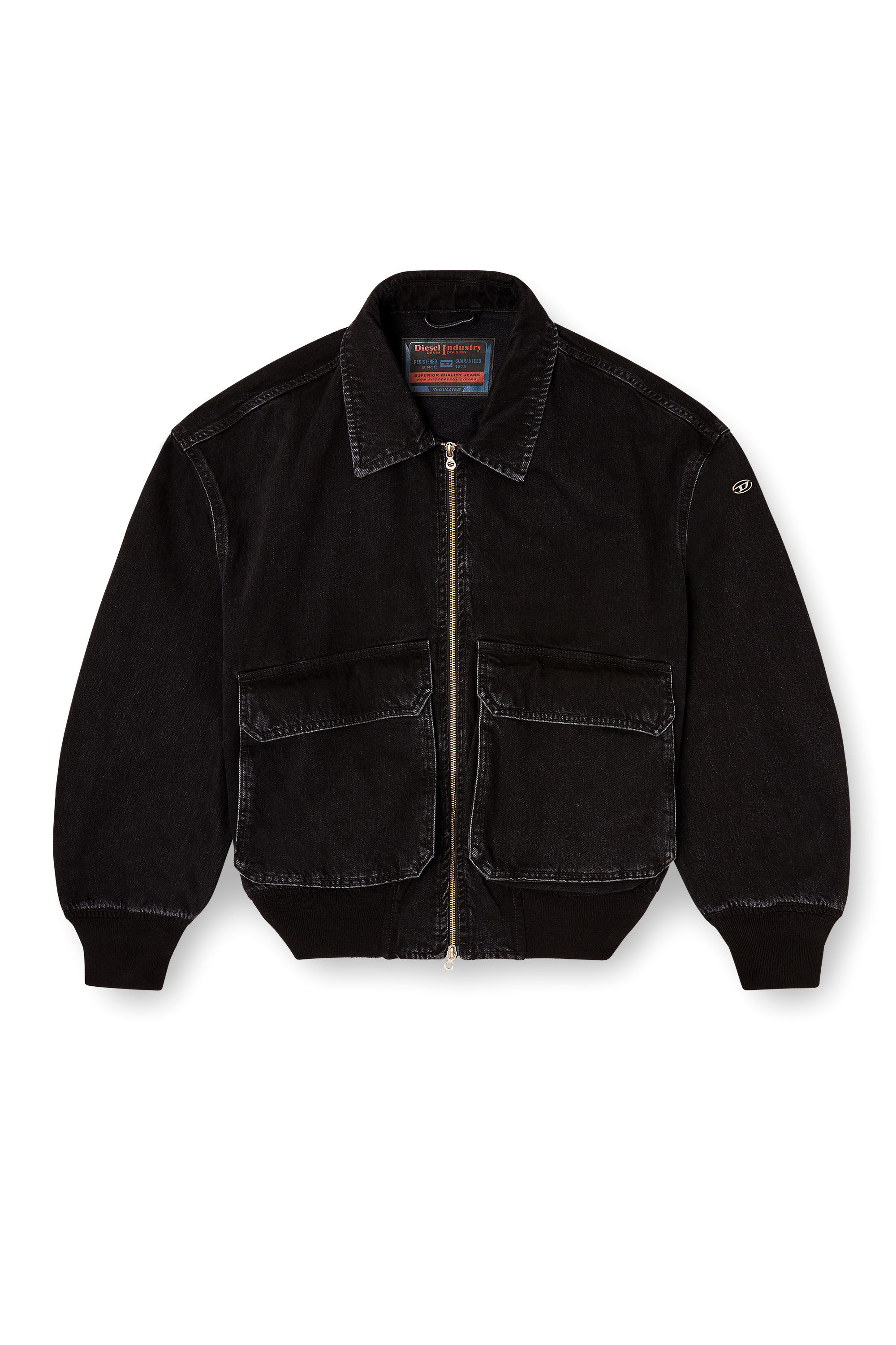 Diesel - D-KURZ, Chaqueta de mezclilla DNA Unisex in ToBeDefined - 2
