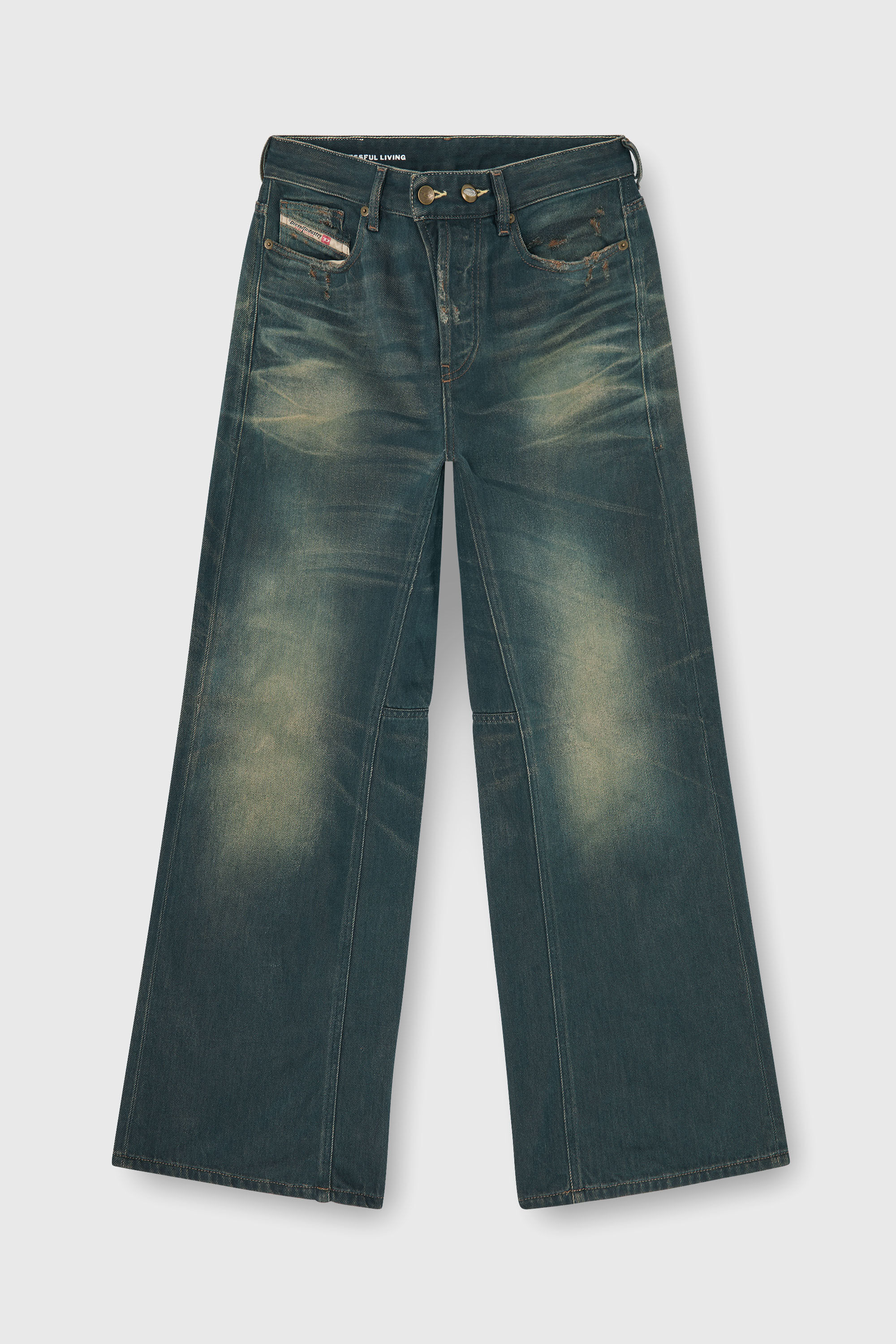 Diesel - Relaxed Jeans 1996 D-Sire 09P85 Mujer, Azul Oscuro - 6