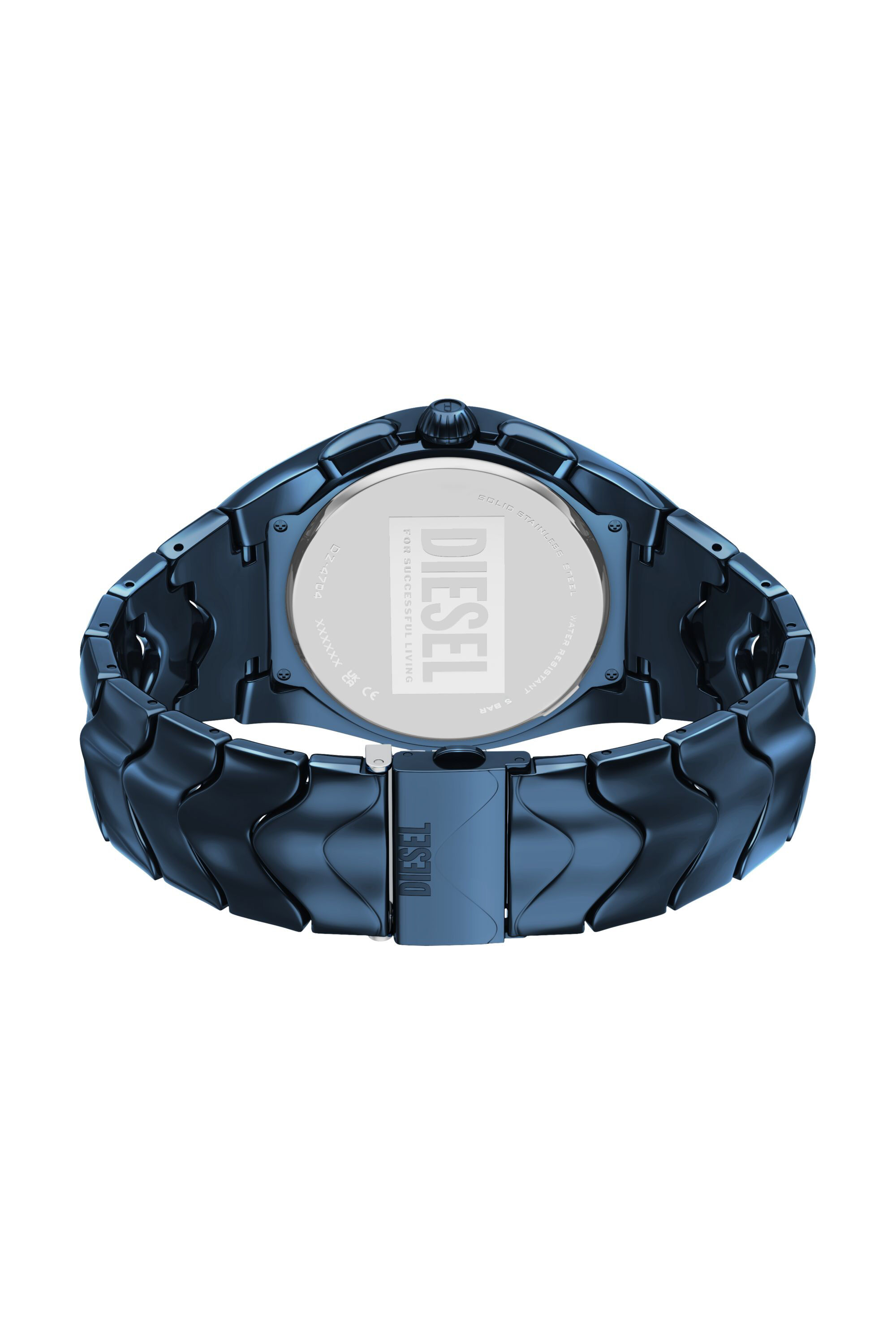 Diesel - DZ4704 WATCH, Reloj Mercurial de acero inoxidable azul Hombre in Multicolor - 5