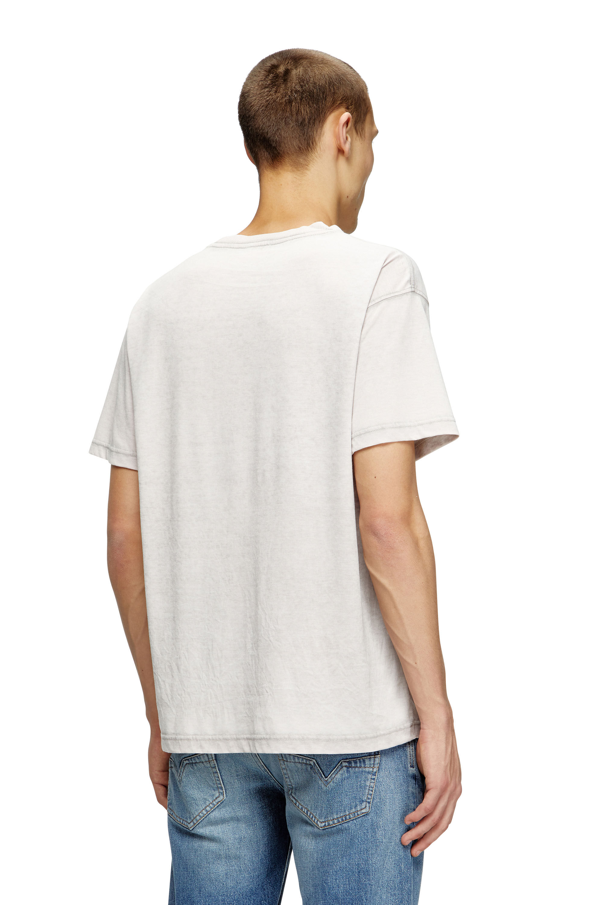 Diesel - T-NORM-T15, Camiseta con diseño de piedras Hombre in Gris - 4