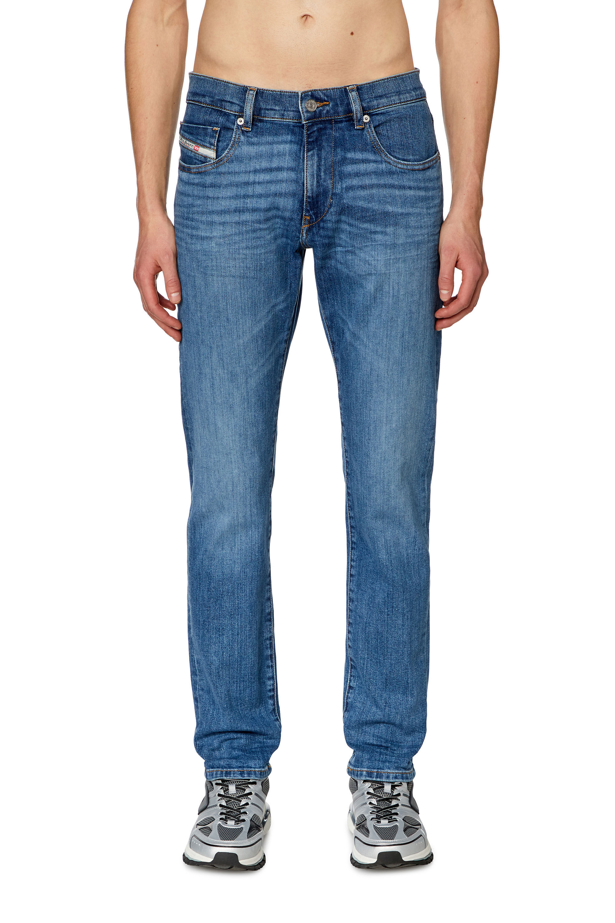 Diesel - Hombre Slim Jeans 2019 D-Strukt 0KIAL, Azul Claro - Image 2