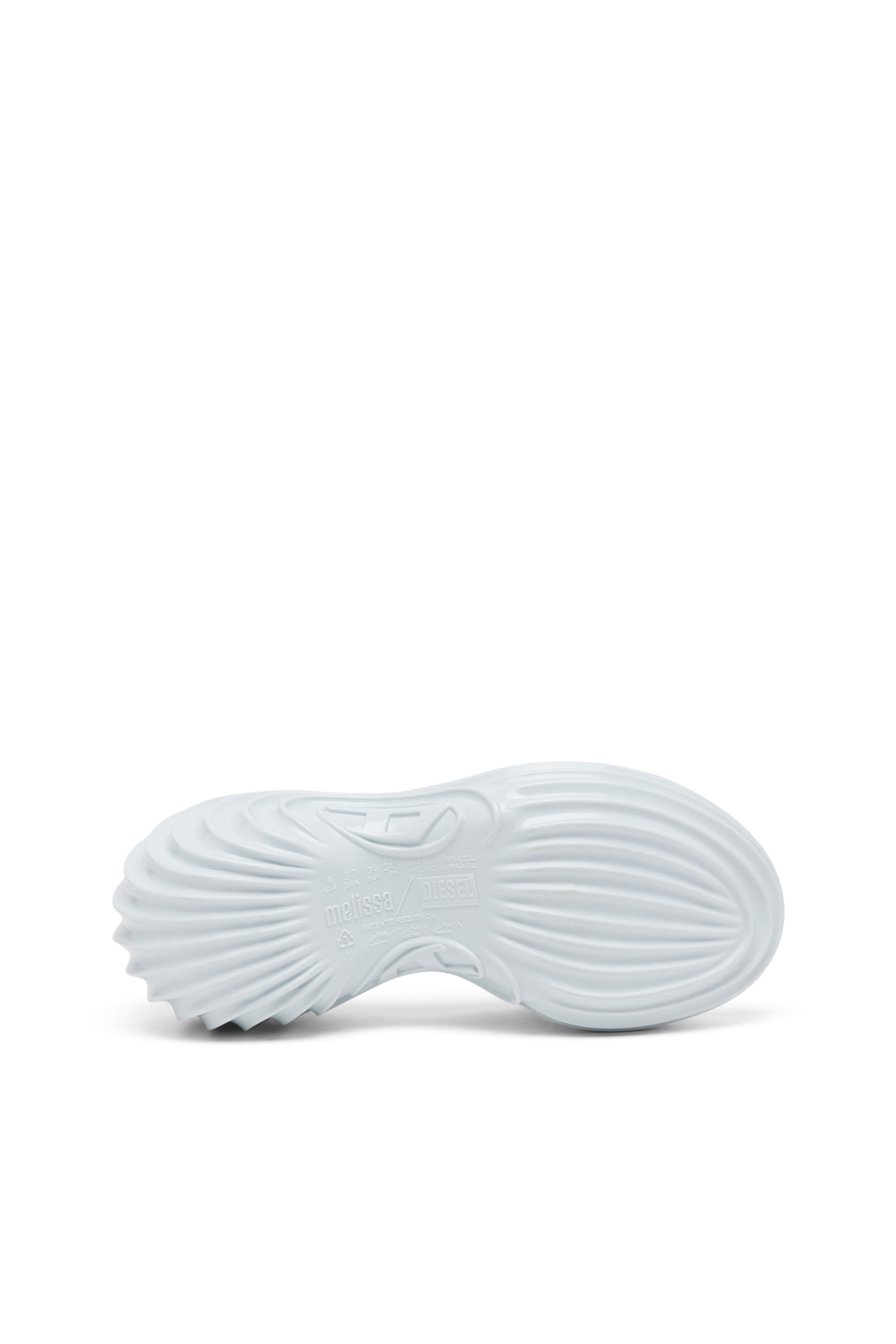Diesel - MELISSA QUANTUM PLATFORM, Zueco de plataforma en Melflex® Mujer in Azul marino - 5